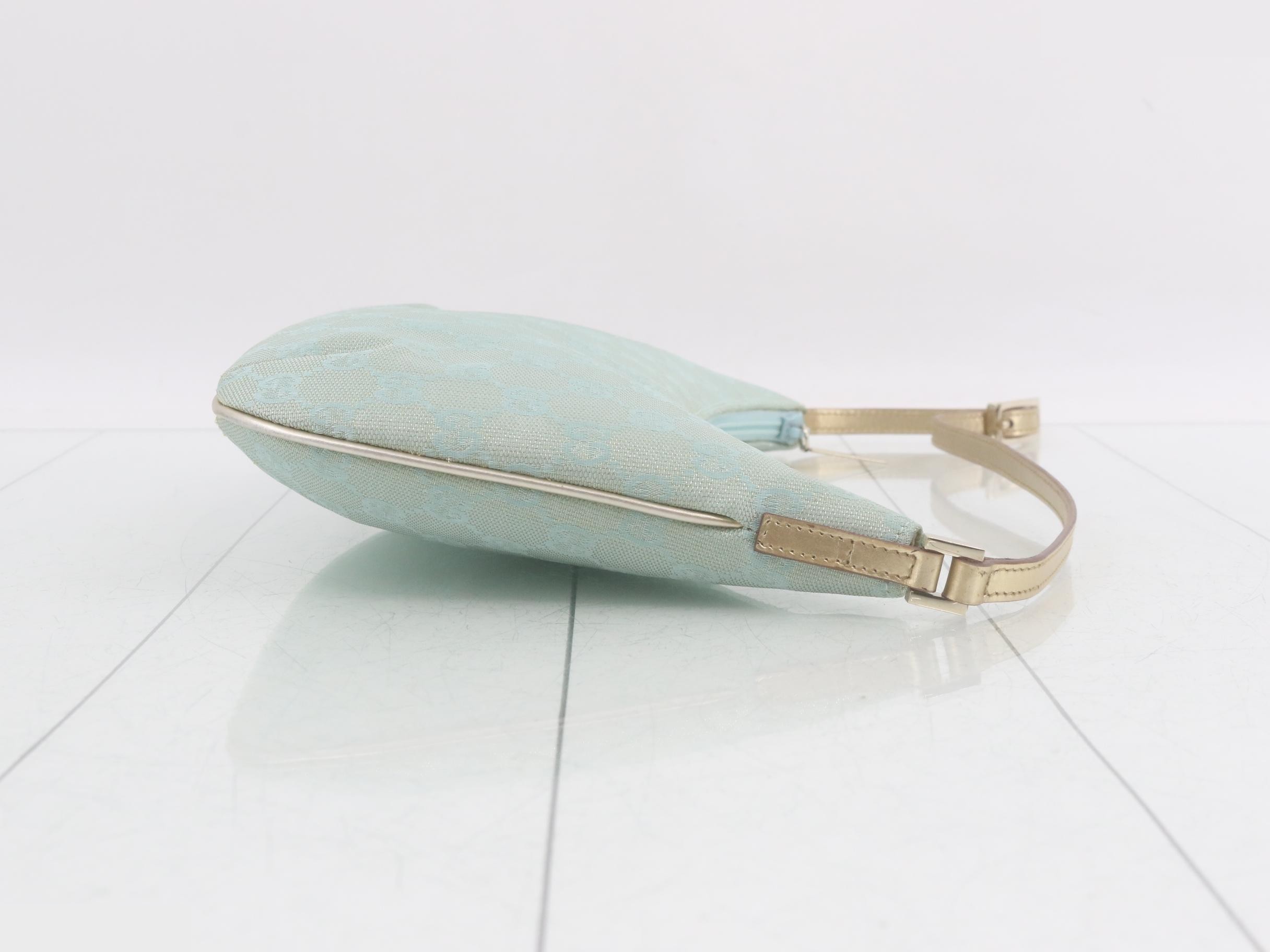 canvas handbag, emerald green, 005 0813 — view 3