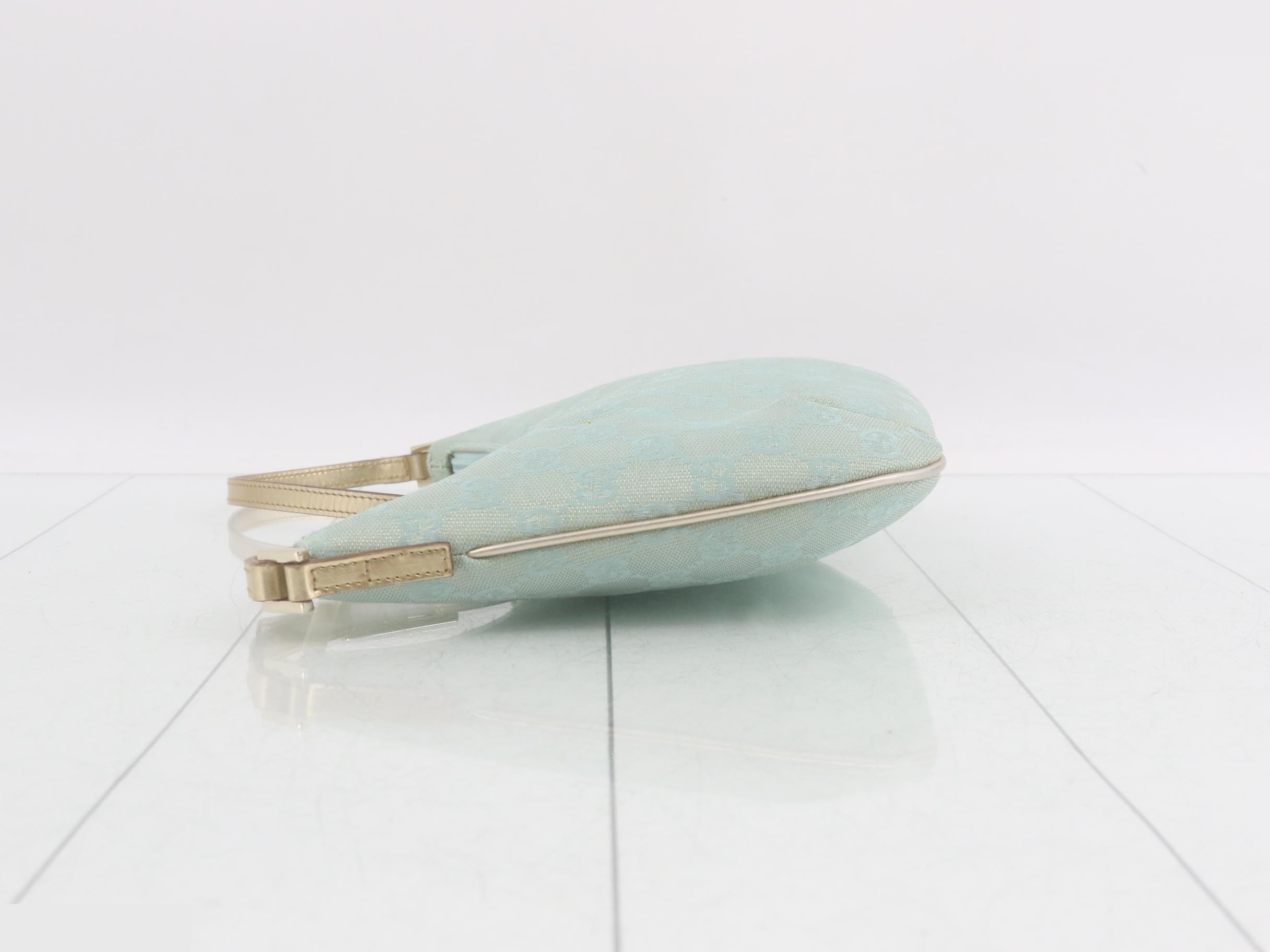 canvas handbag, emerald green, 005 0813 — view 4