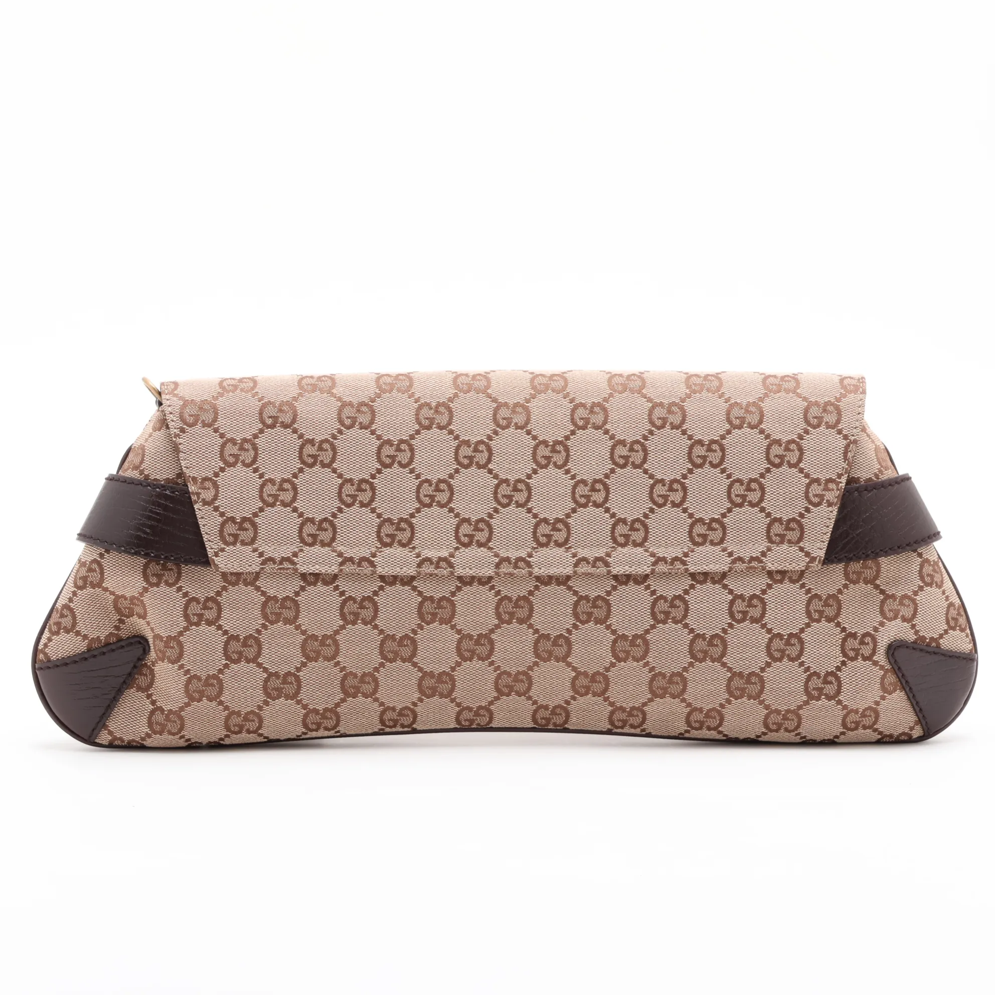GG Canvas Horsebit Canvas x Leather Chain Shoulder Bag Beige 120134 — view 2