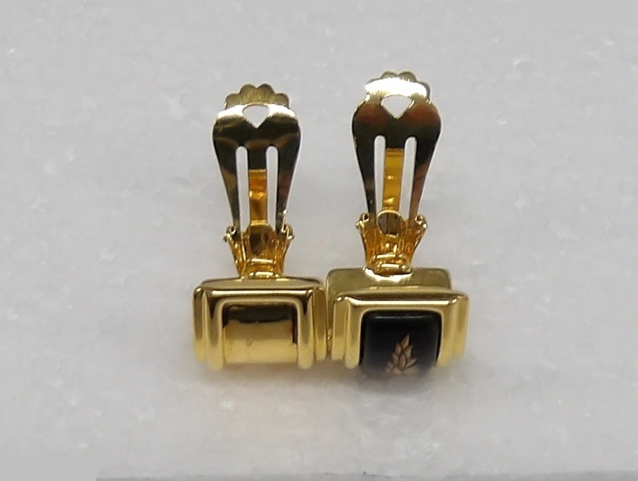Hermès enamel earrings — view 6