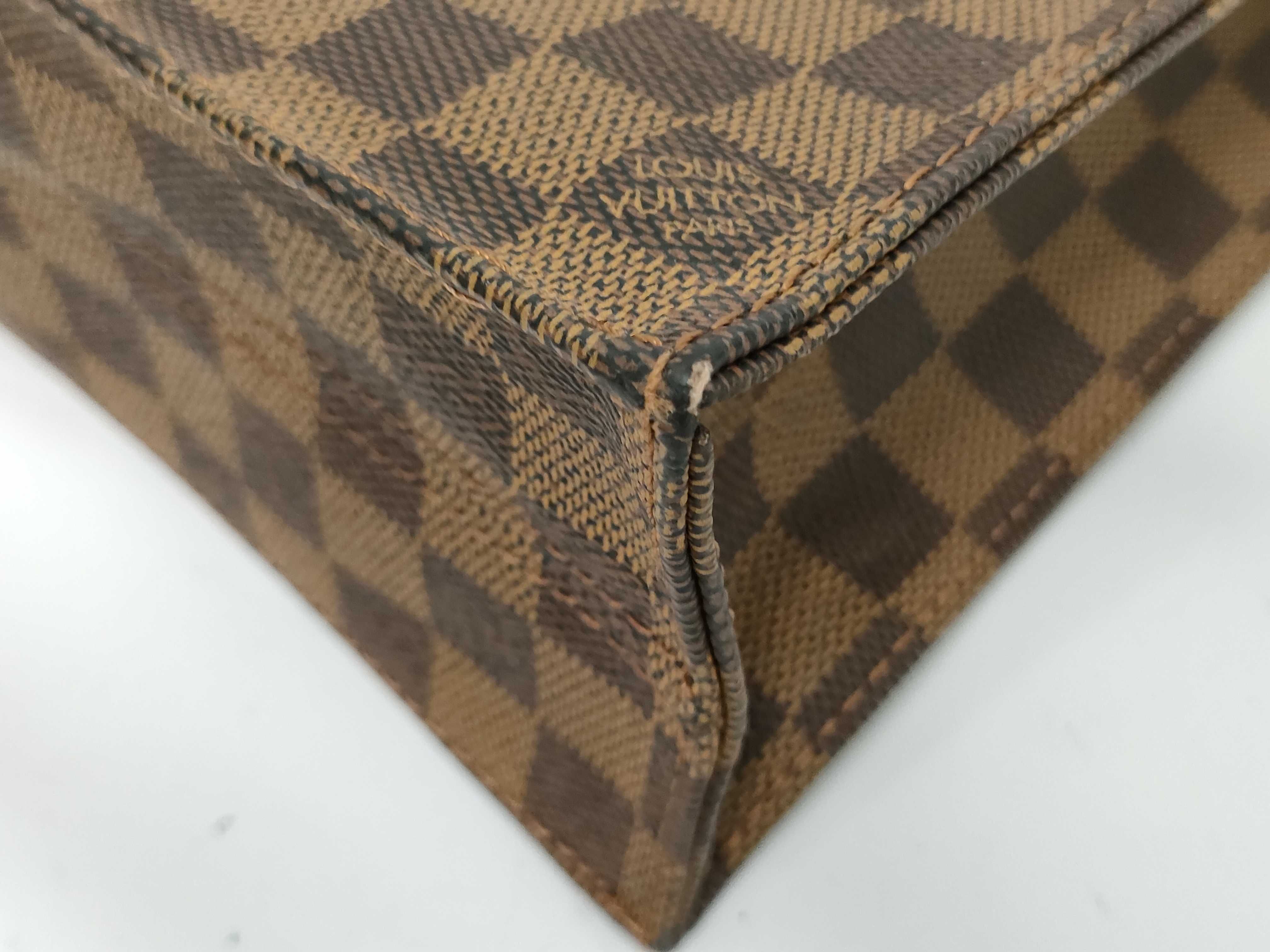 Damier Louis Vuitton Damier Sac Plat Handbag — view 4