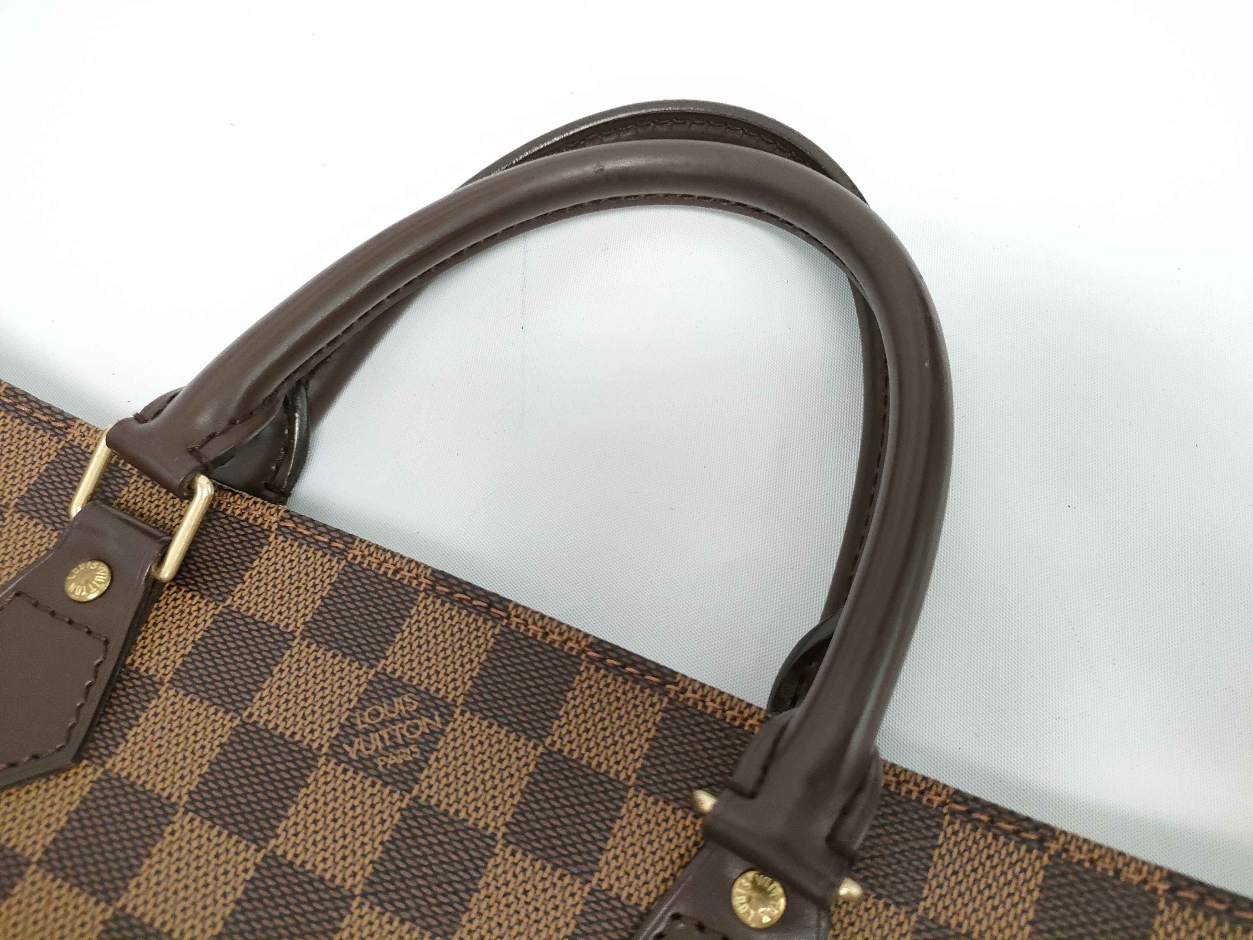 Damier Louis Vuitton Damier Sac Plat Handbag — view 5