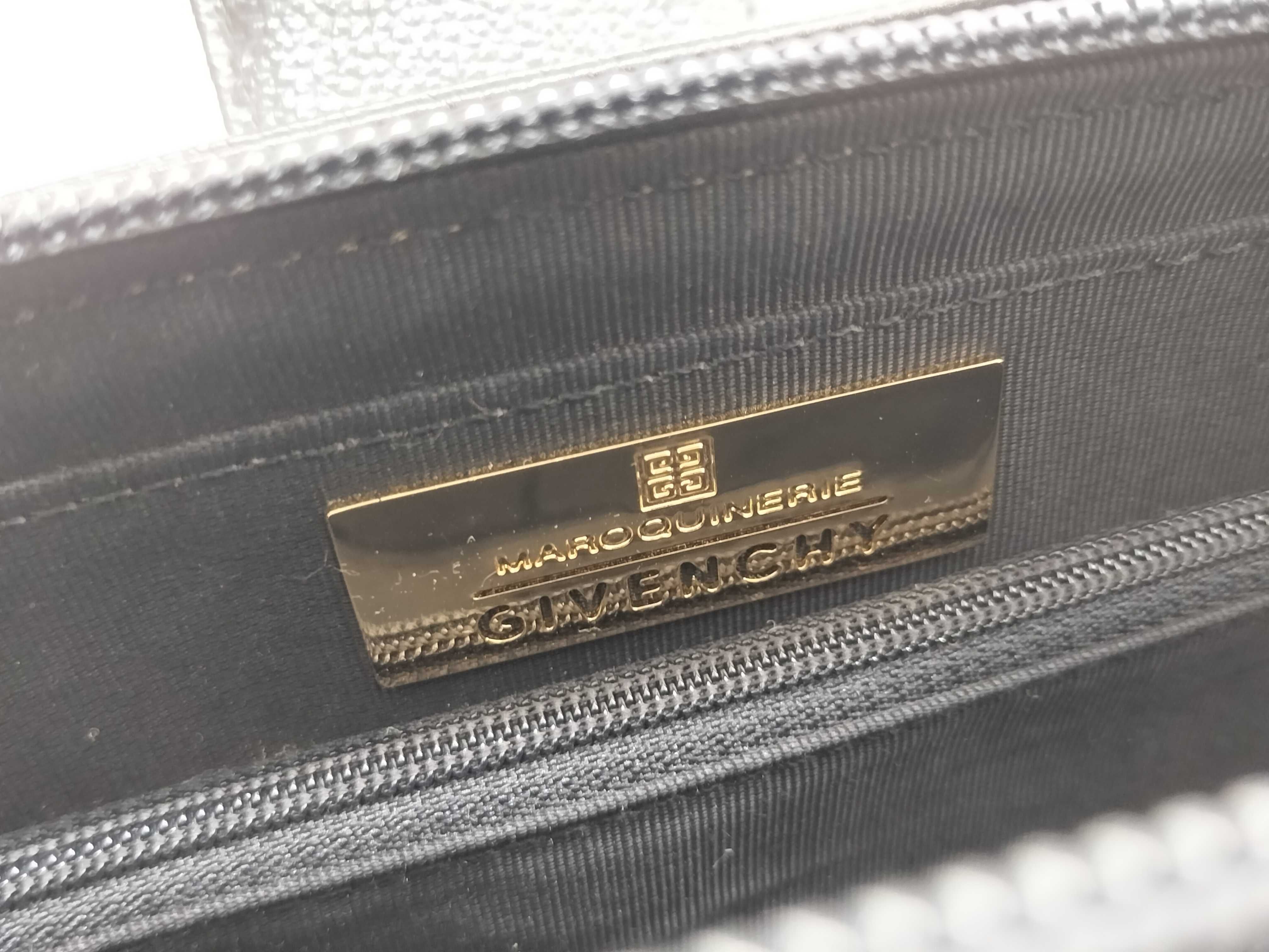 Leather Handbag, Black — view 13