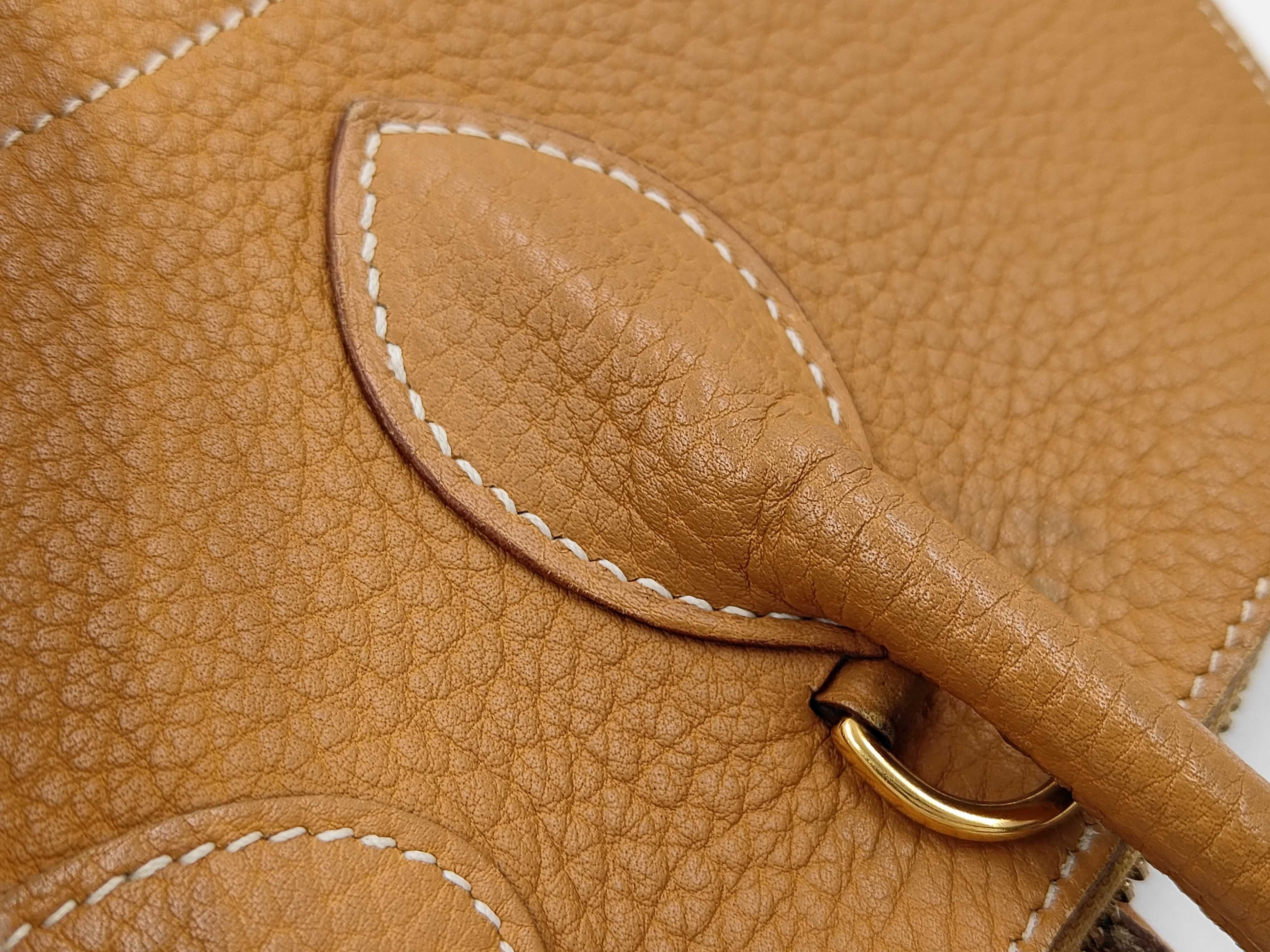 Bolide 35 Stamp H Beige Handbag — view 7