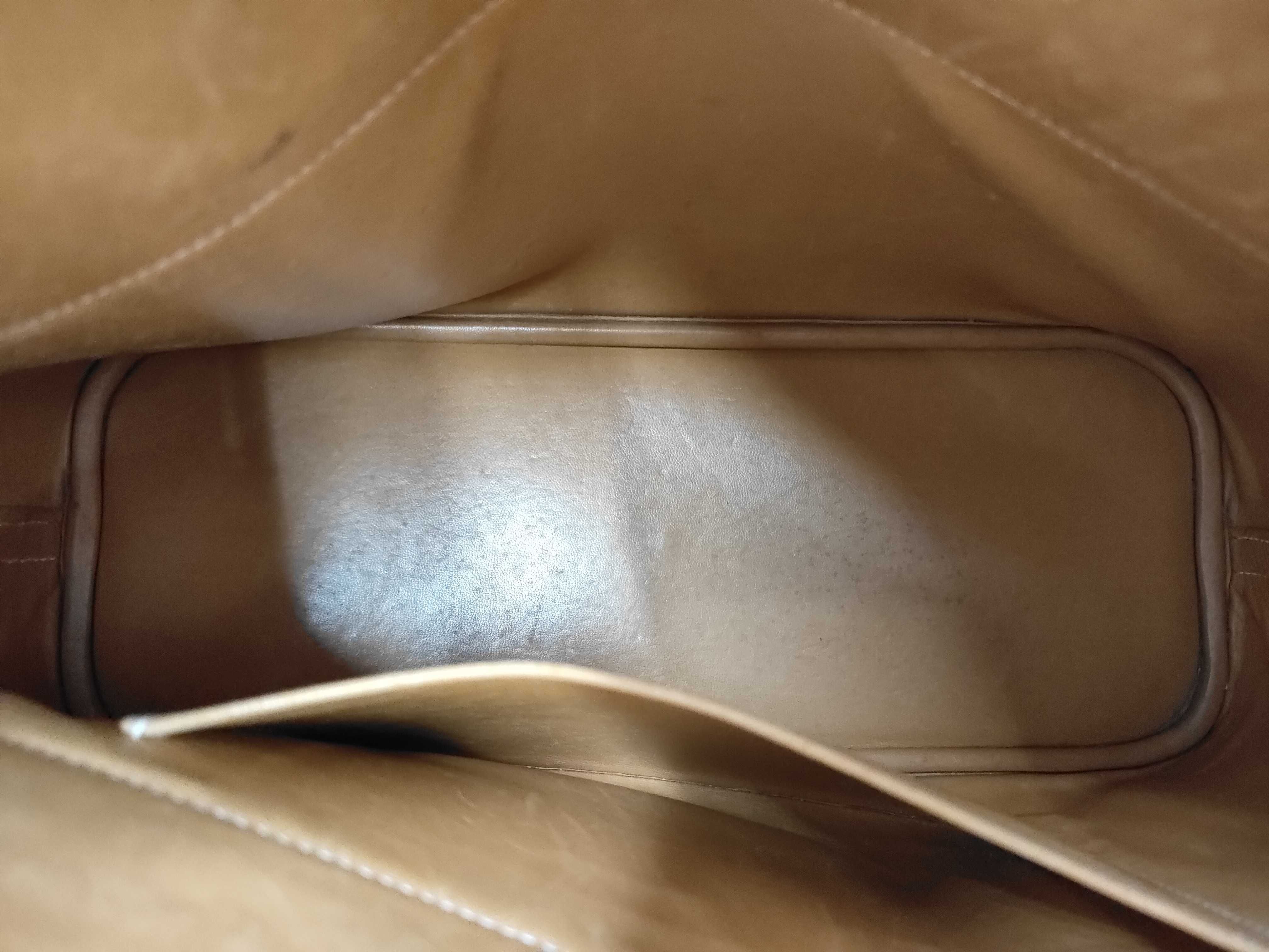 Bolide 35 Stamp H Beige Handbag — view 8