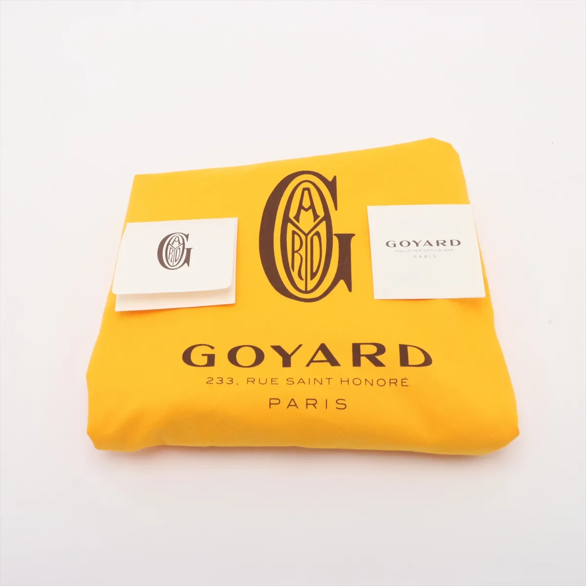 Cyan Gris PVC x Leather Tote Bag Yellow — view 10