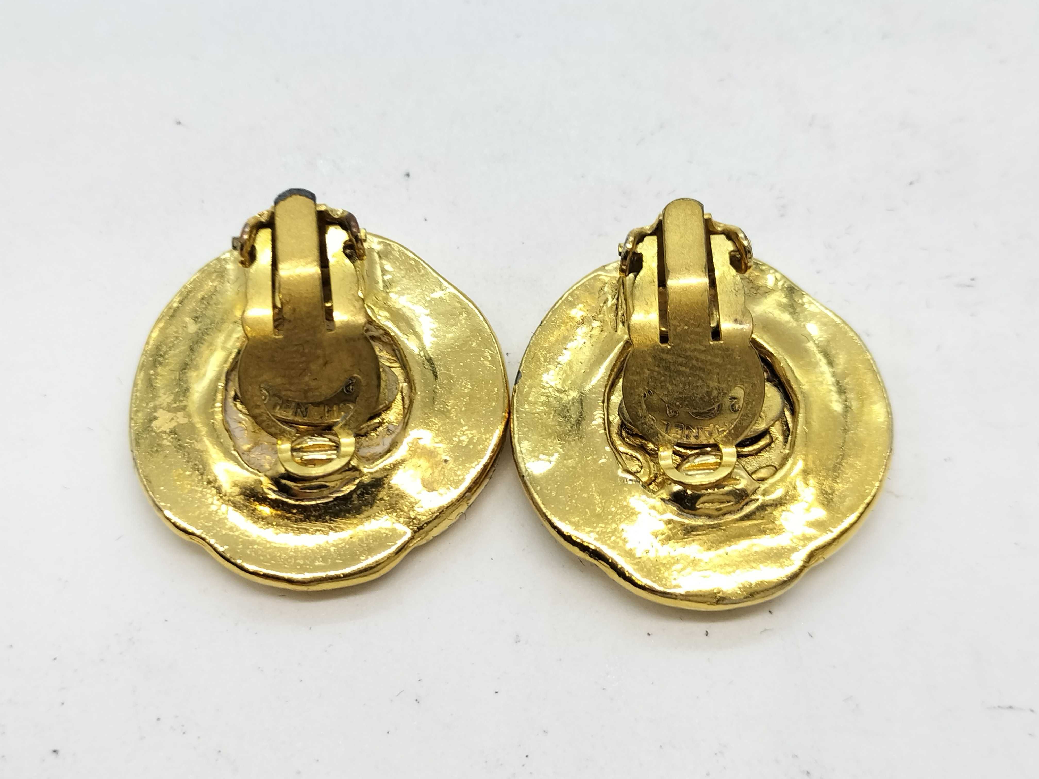 Gold Earrings — view 2