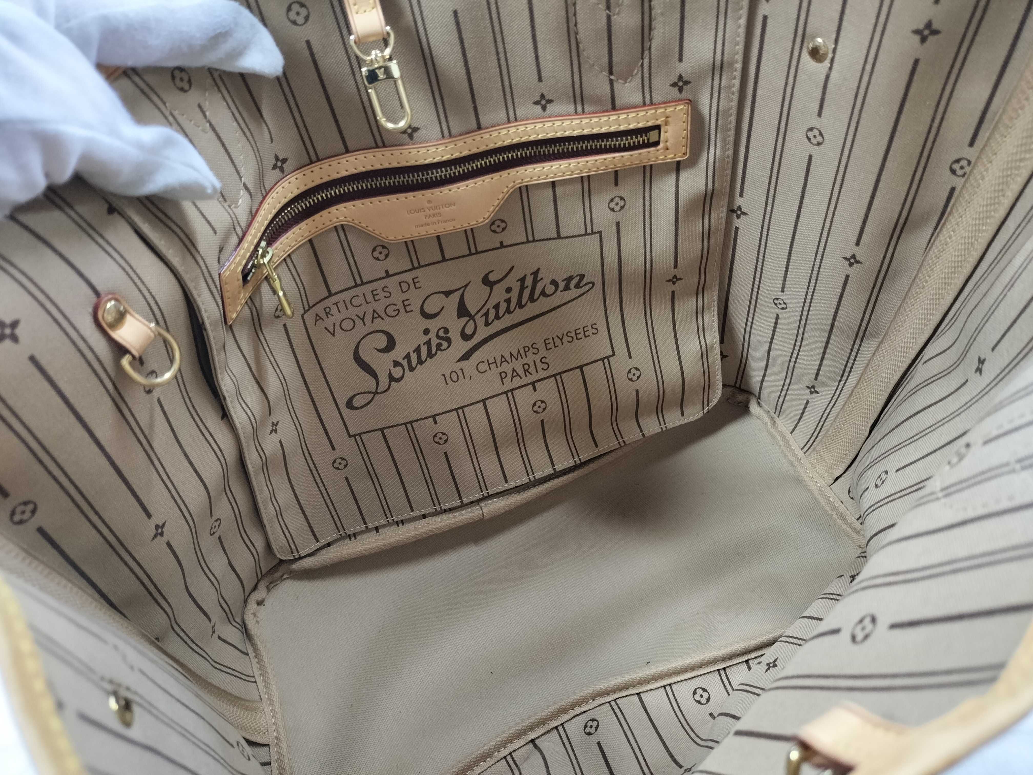Monogram M40156 Neverfull MM (old model) tote bag — view 8