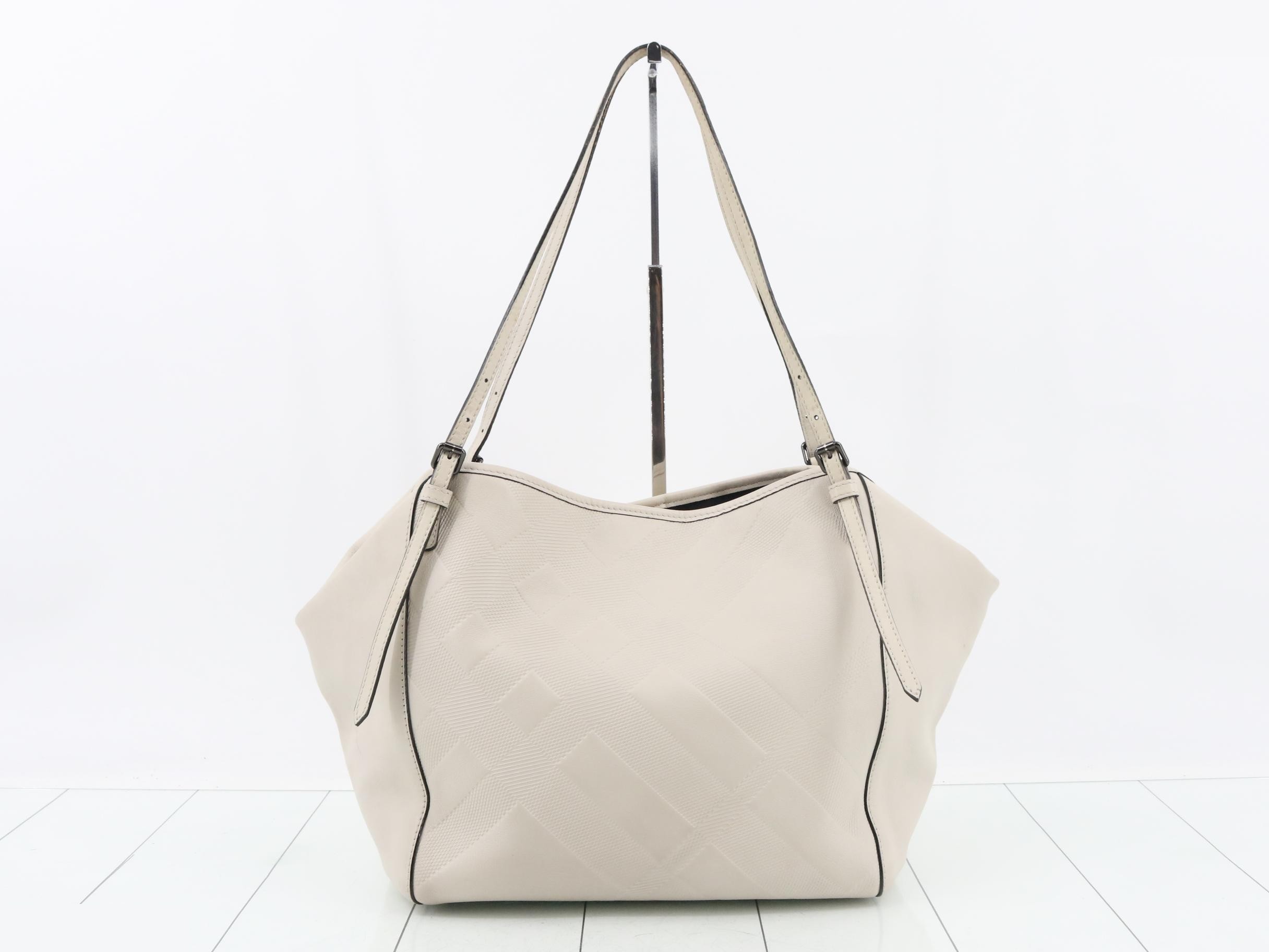 leather tote bag — view 2