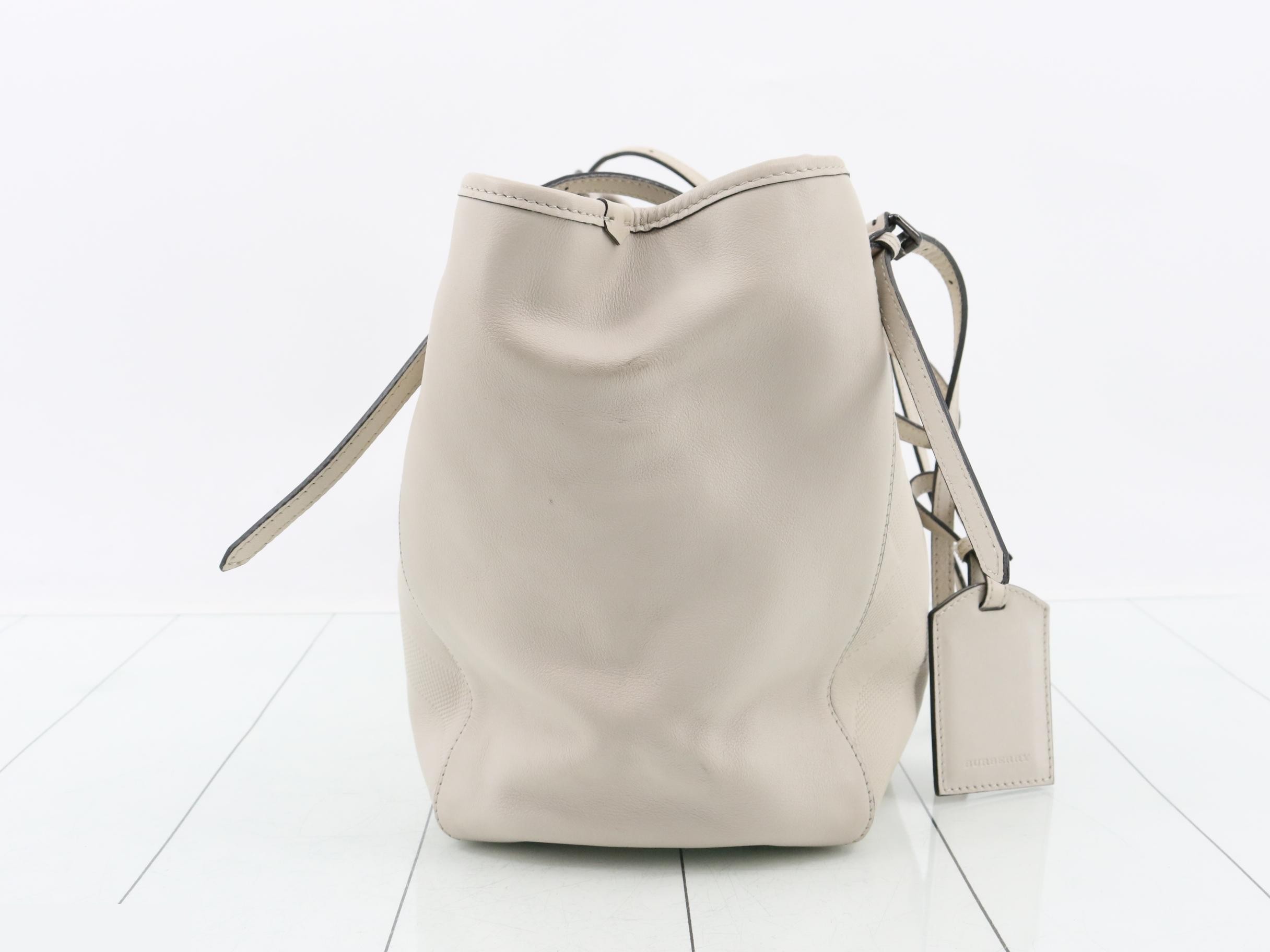 leather tote bag — view 4