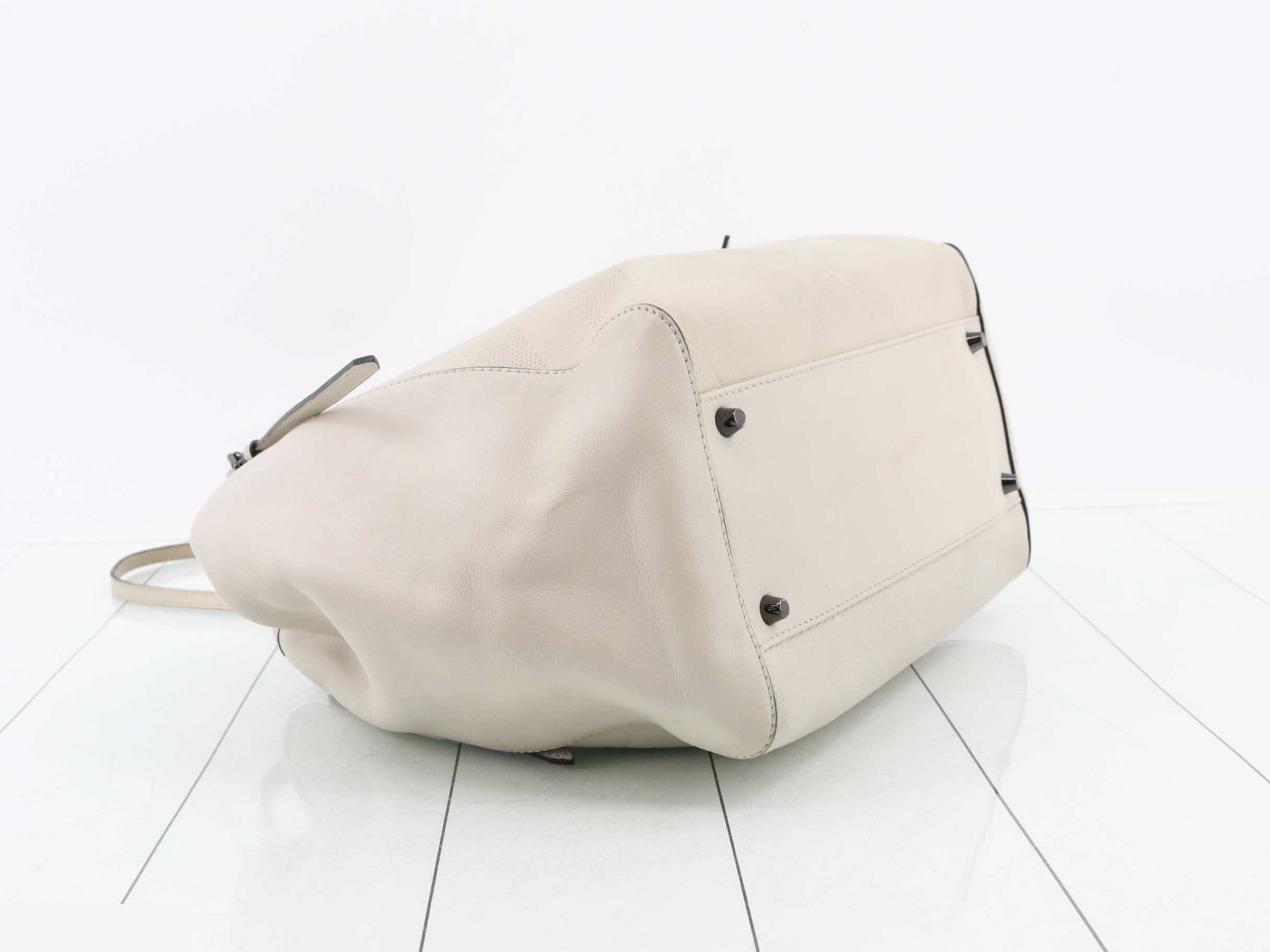 leather tote bag — view 5