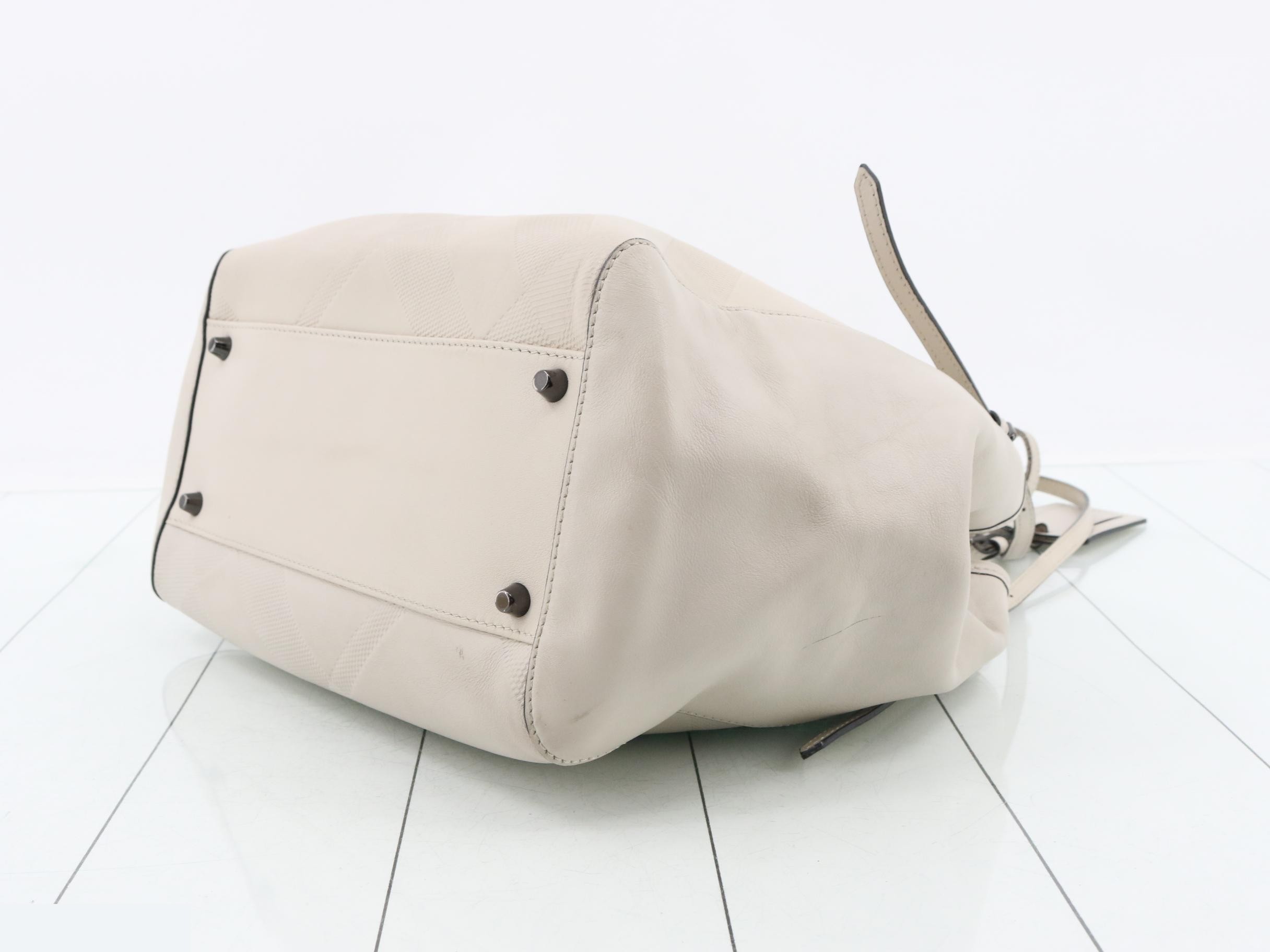 leather tote bag — view 6