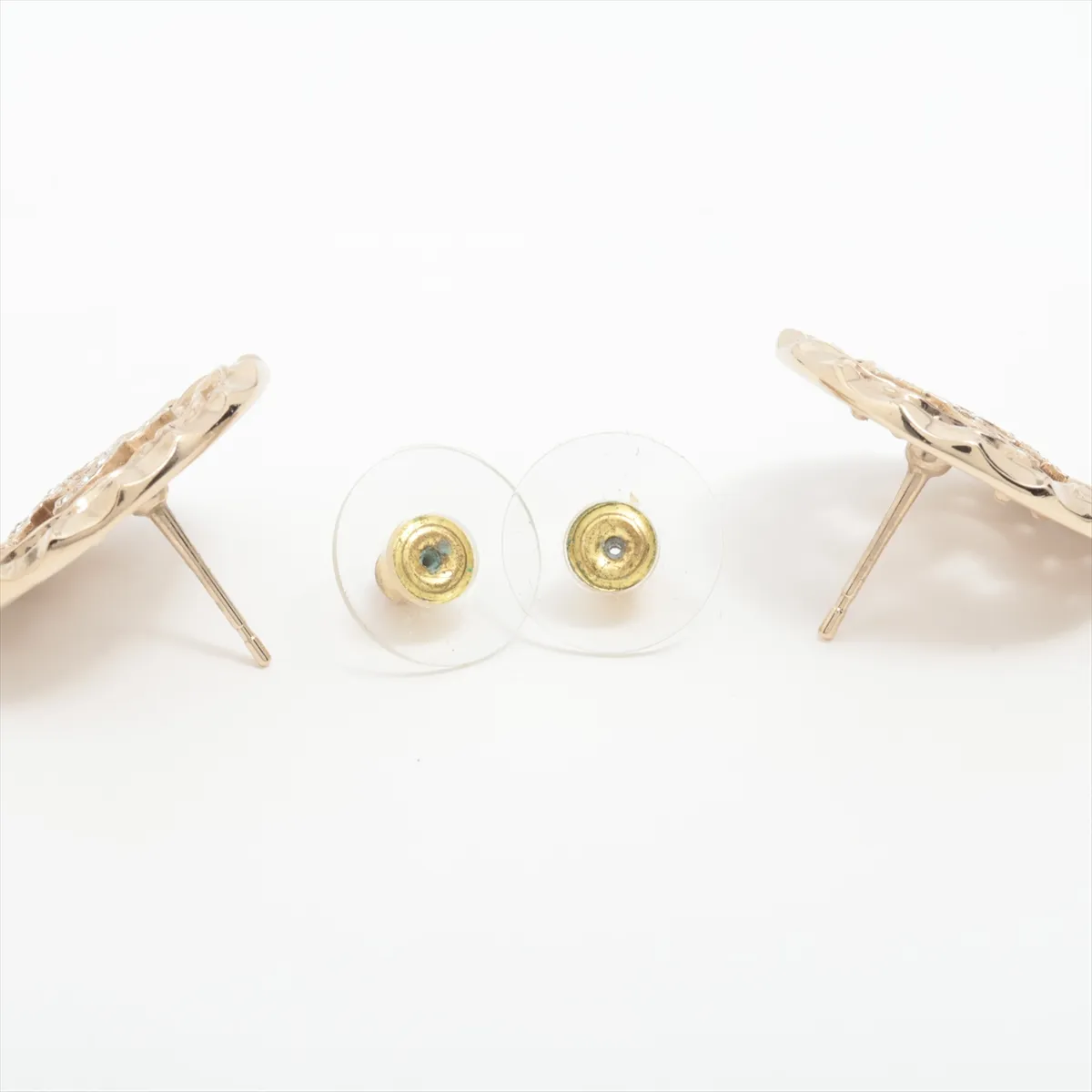 Cocomark B24B Earrings (for both ears) GP x Rhinestone Gold — view 4
