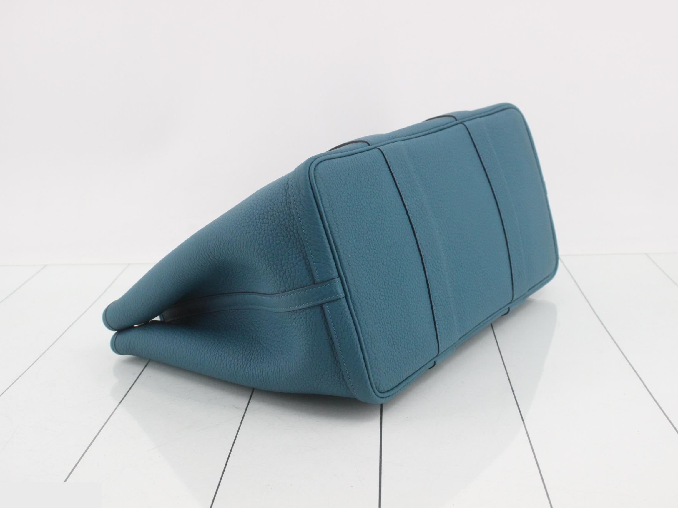 Garden Party PM Leather Tote Bag (Y stamp) — view 5