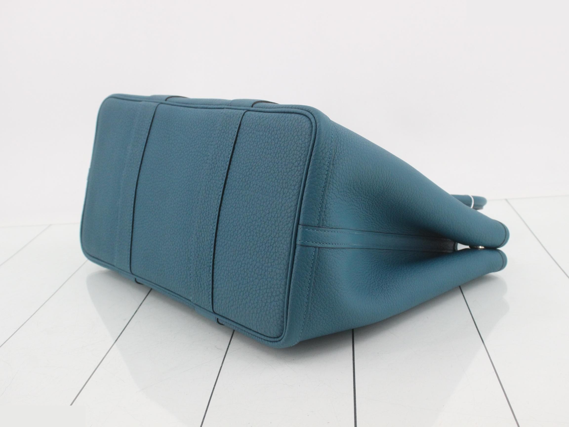 Garden Party PM Leather Tote Bag (Y stamp) — view 6