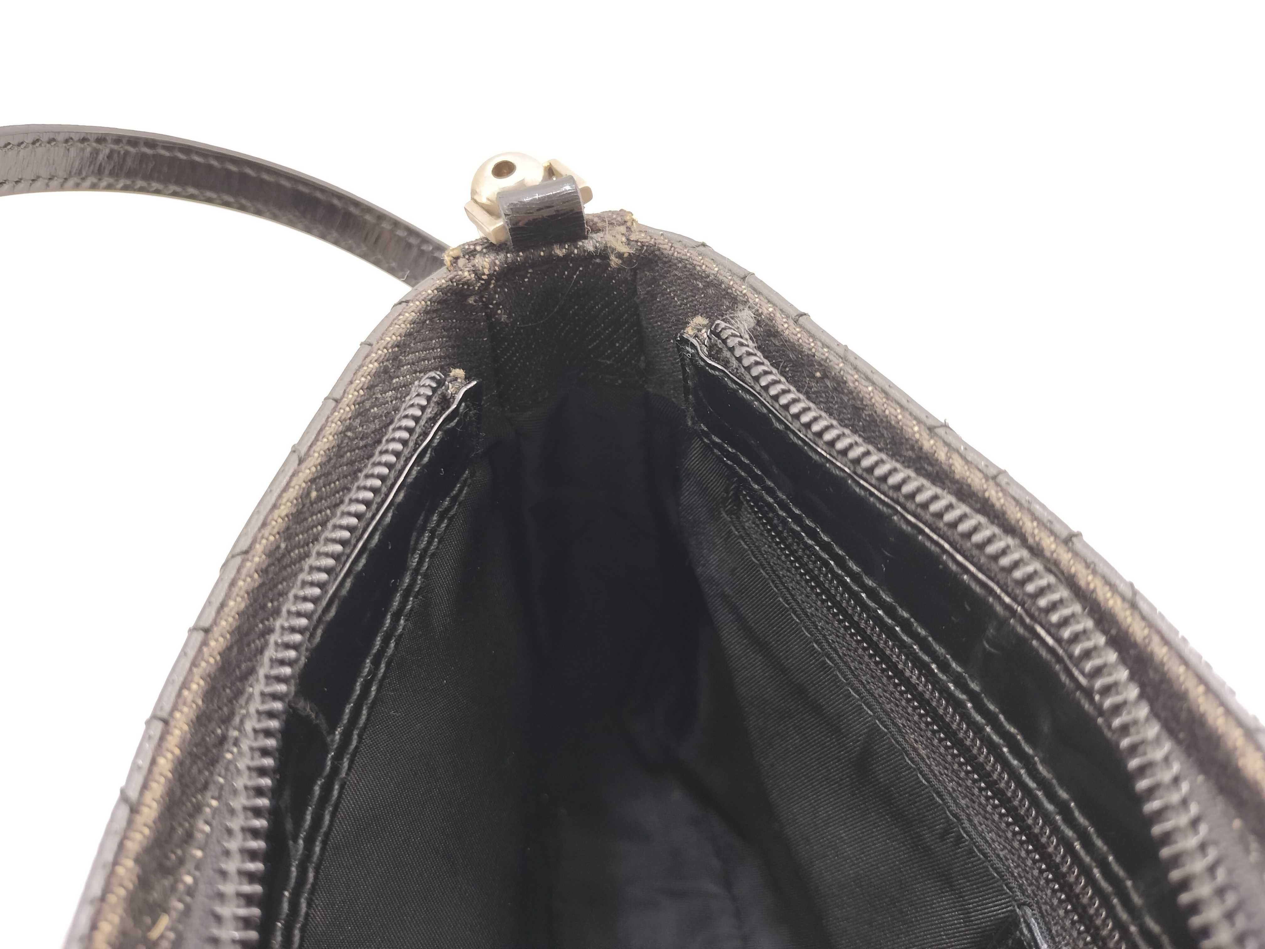 Cannage Maris Pearl Black Shoulder Bag — view 12
