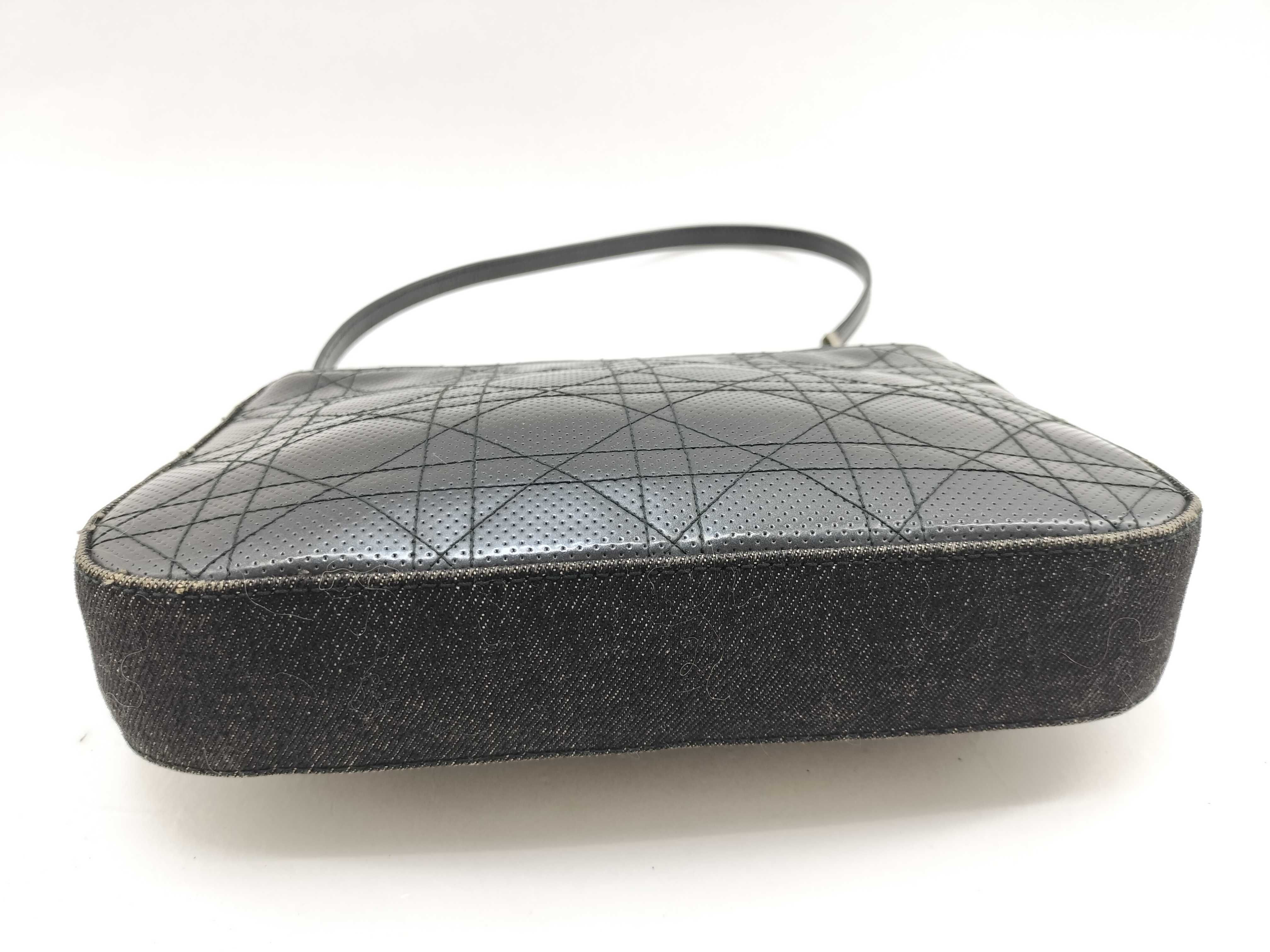 Cannage Maris Pearl Black Shoulder Bag — view 4