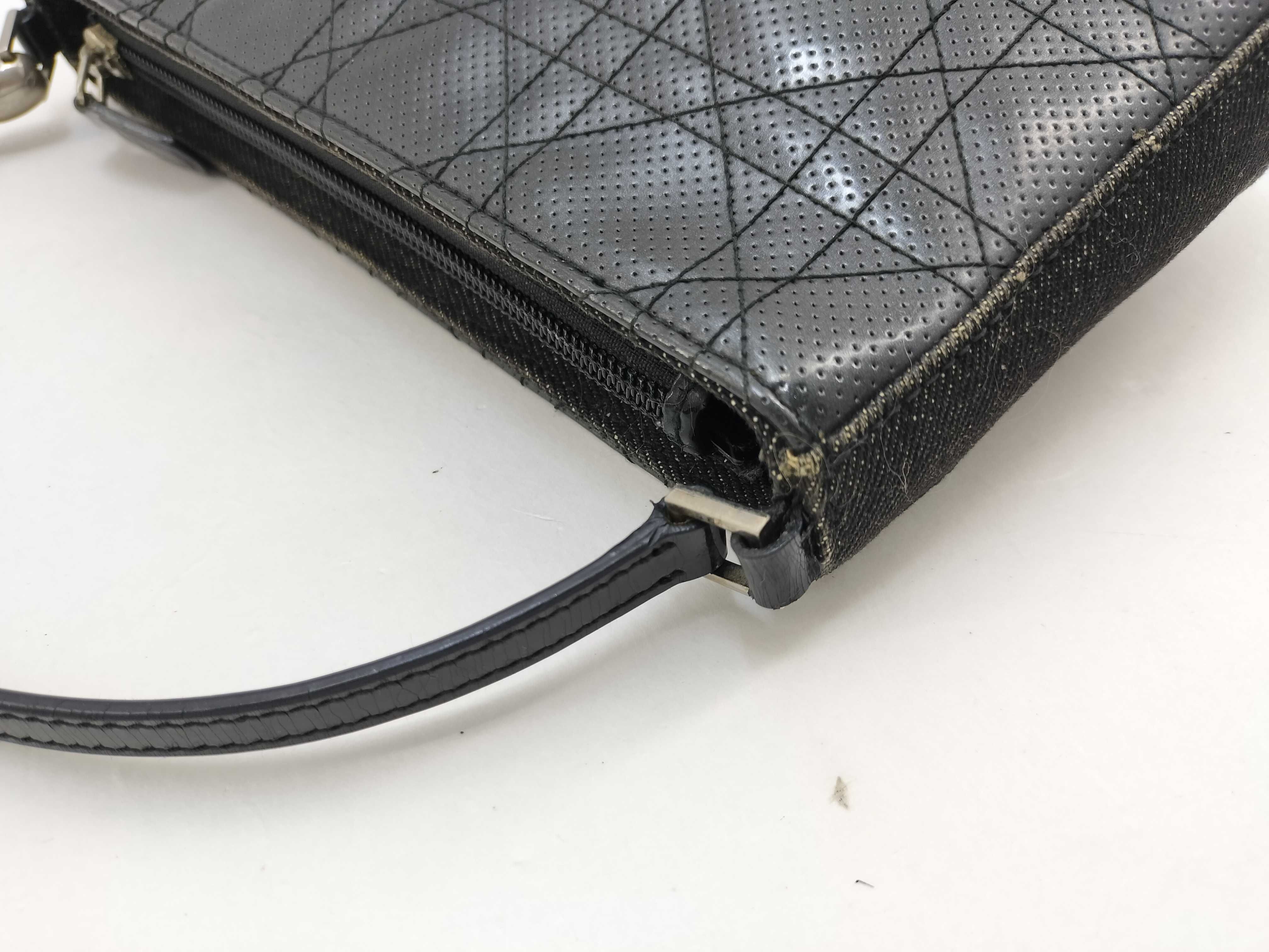 Cannage Maris Pearl Black Shoulder Bag — view 6