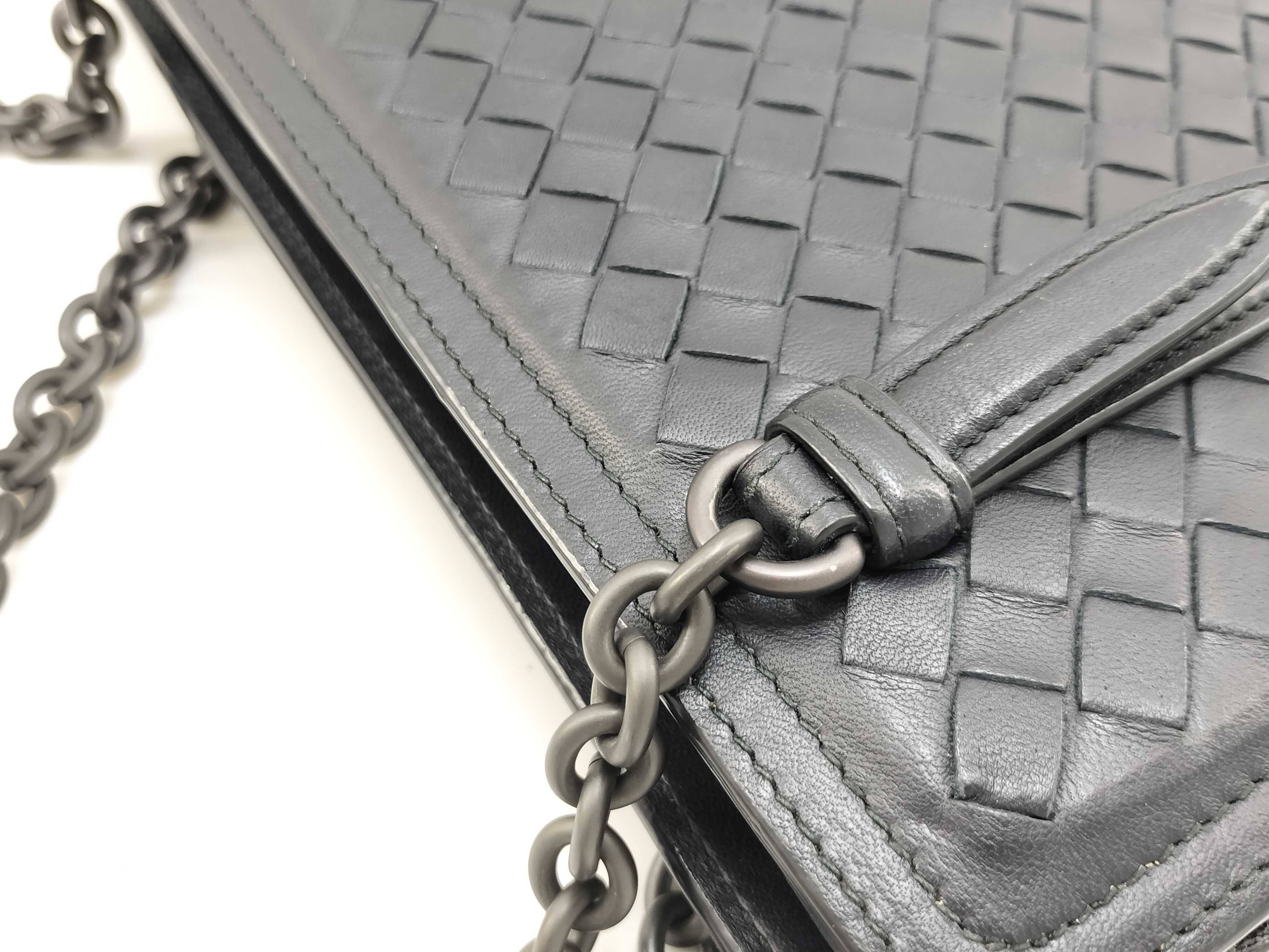 Intrecciato Shoulder Bag — view 8