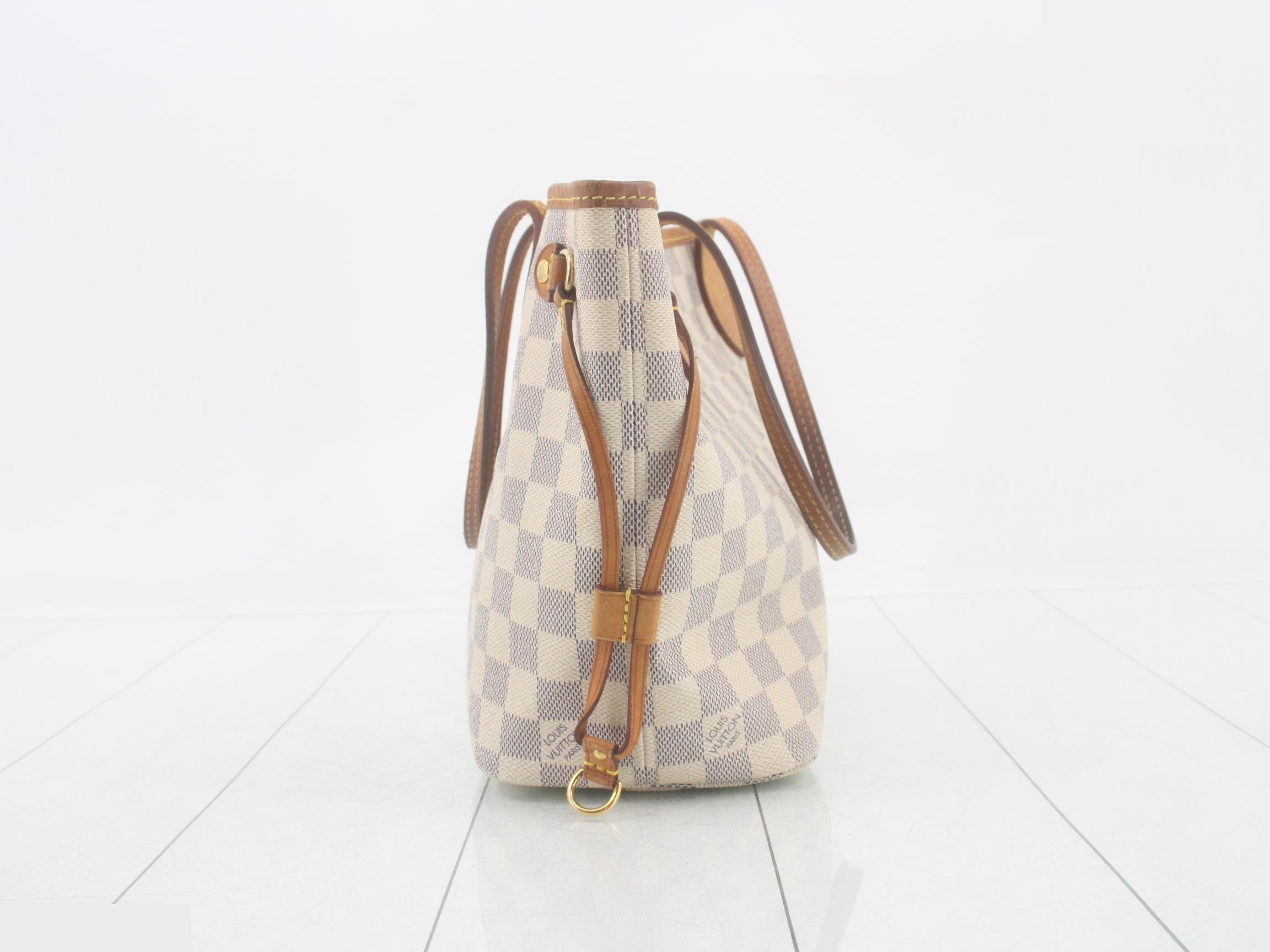 Damier Azur Neverfull — view 4