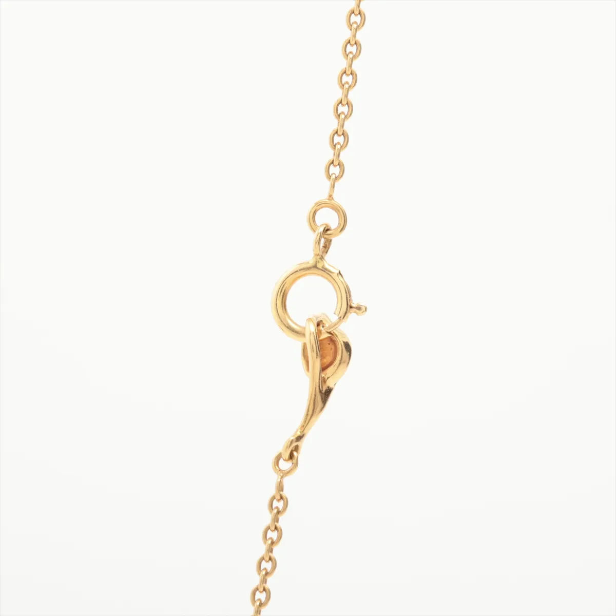 Diolette Enamel Diamond Necklace 750(YG) 6.8g 058140 Minor Stone — view 3