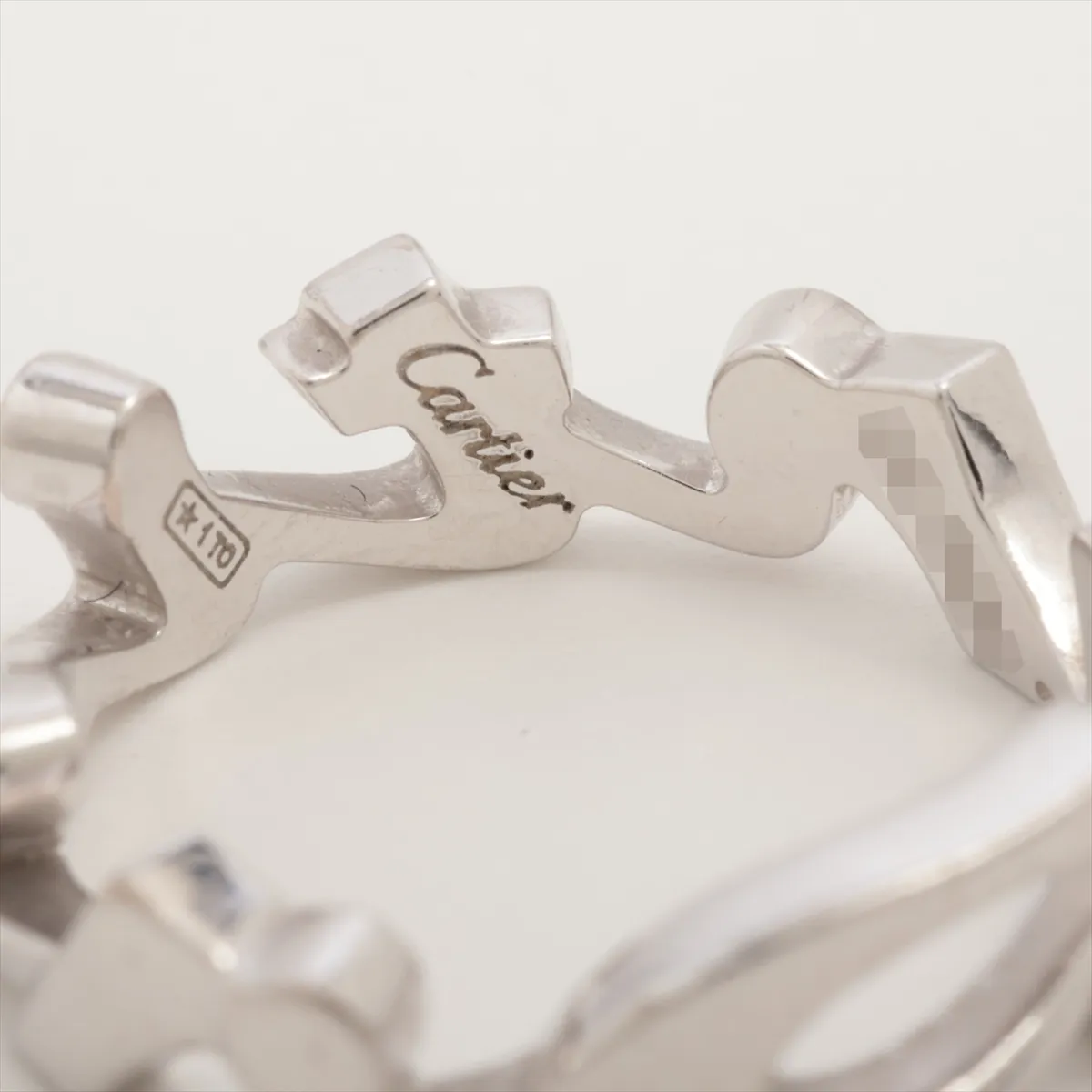 signature ring 750(WG) 5.1g 51 CX5959 dent — view 4