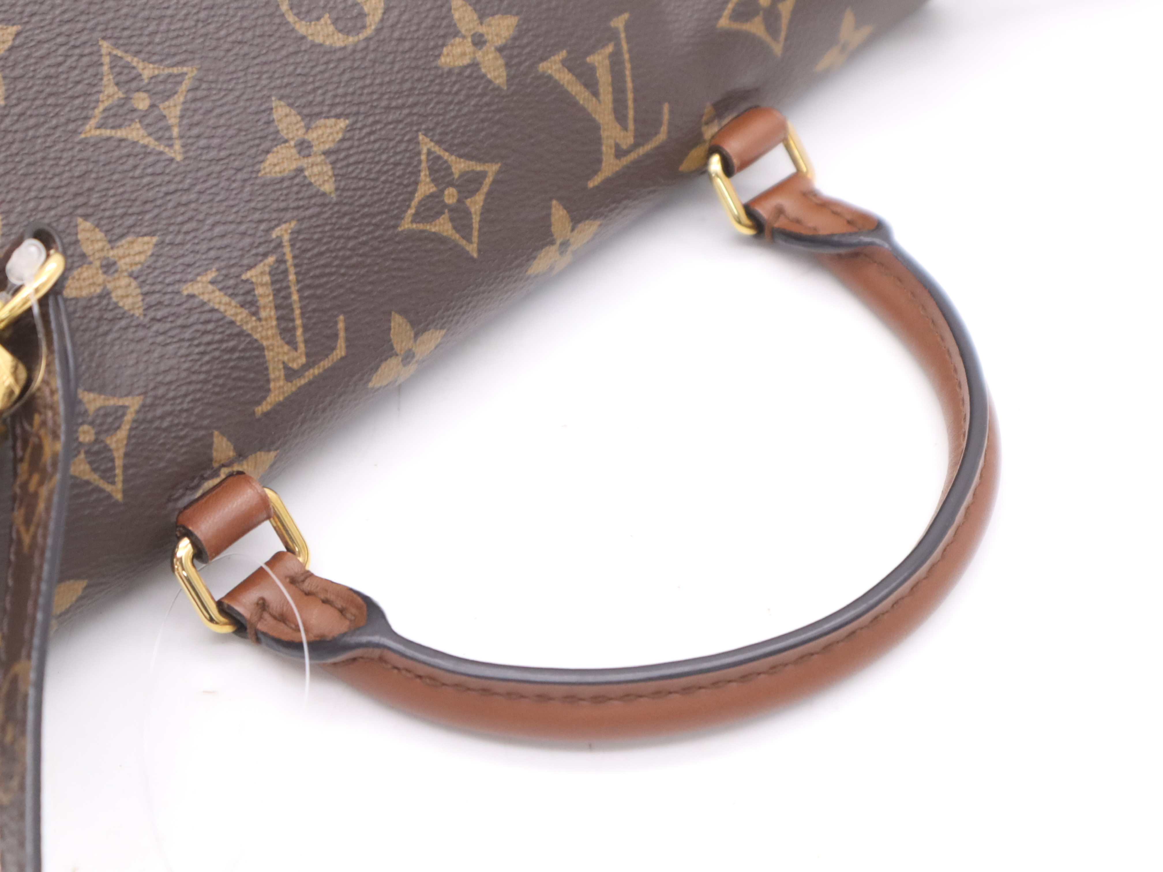 M43960 Monogram Marignan Rose Poudre Handbag with Shoulder Strap (RIFD verified) — view 6