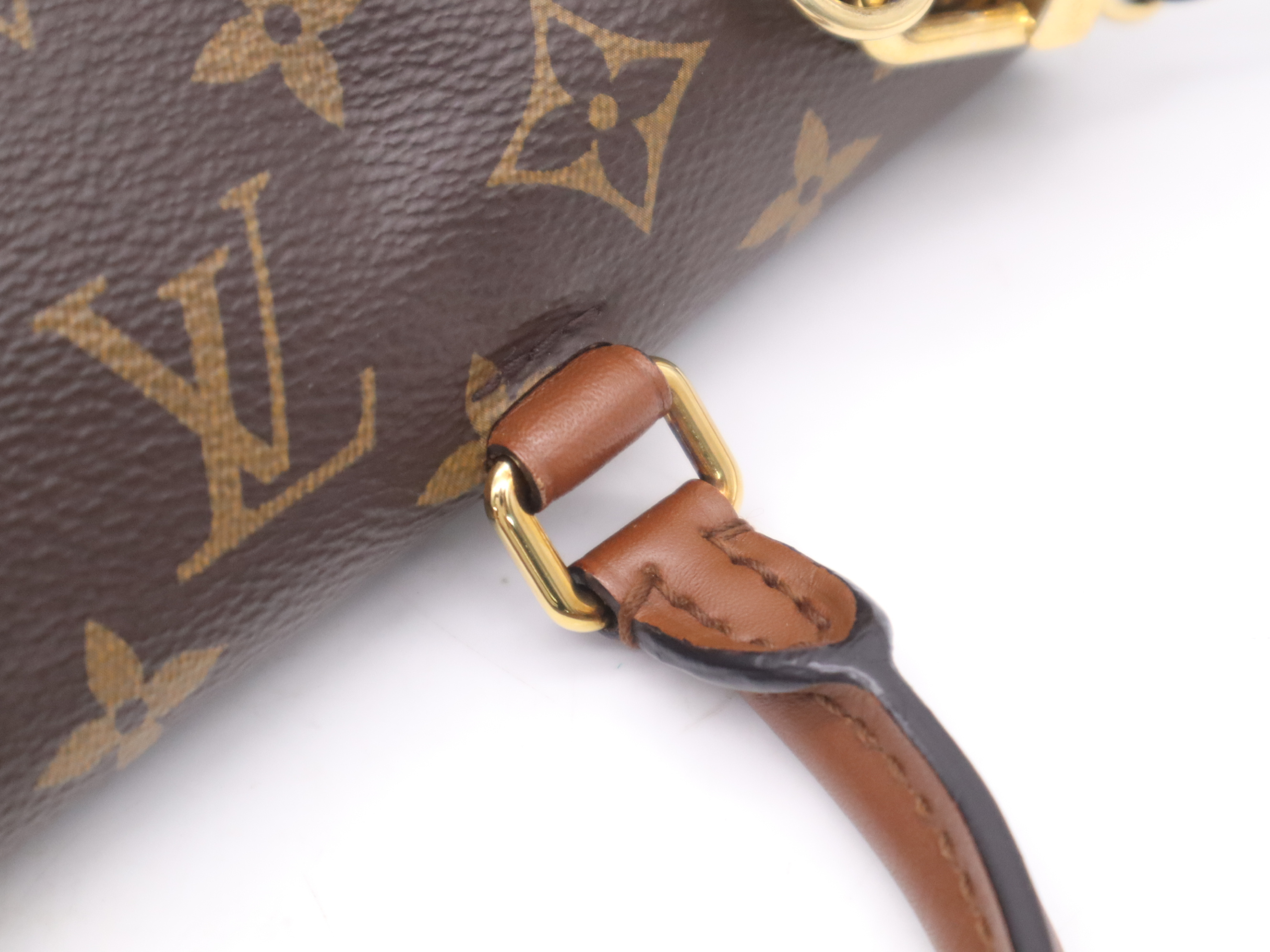 M43960 Monogram Marignan Rose Poudre Handbag with Shoulder Strap (RIFD verified) — view 8