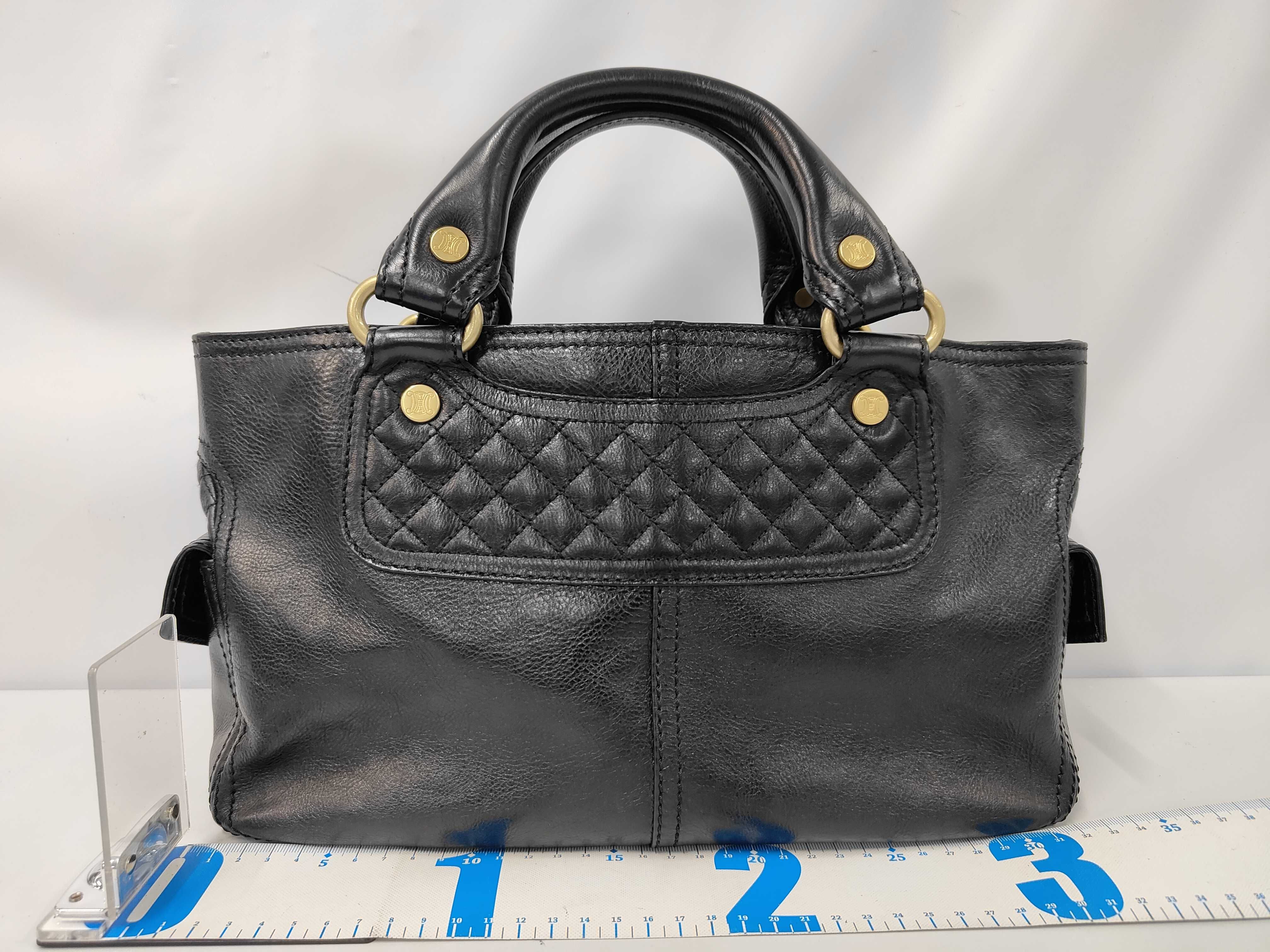 Boogie Bag Leather Handbag Black Handbag — view 2