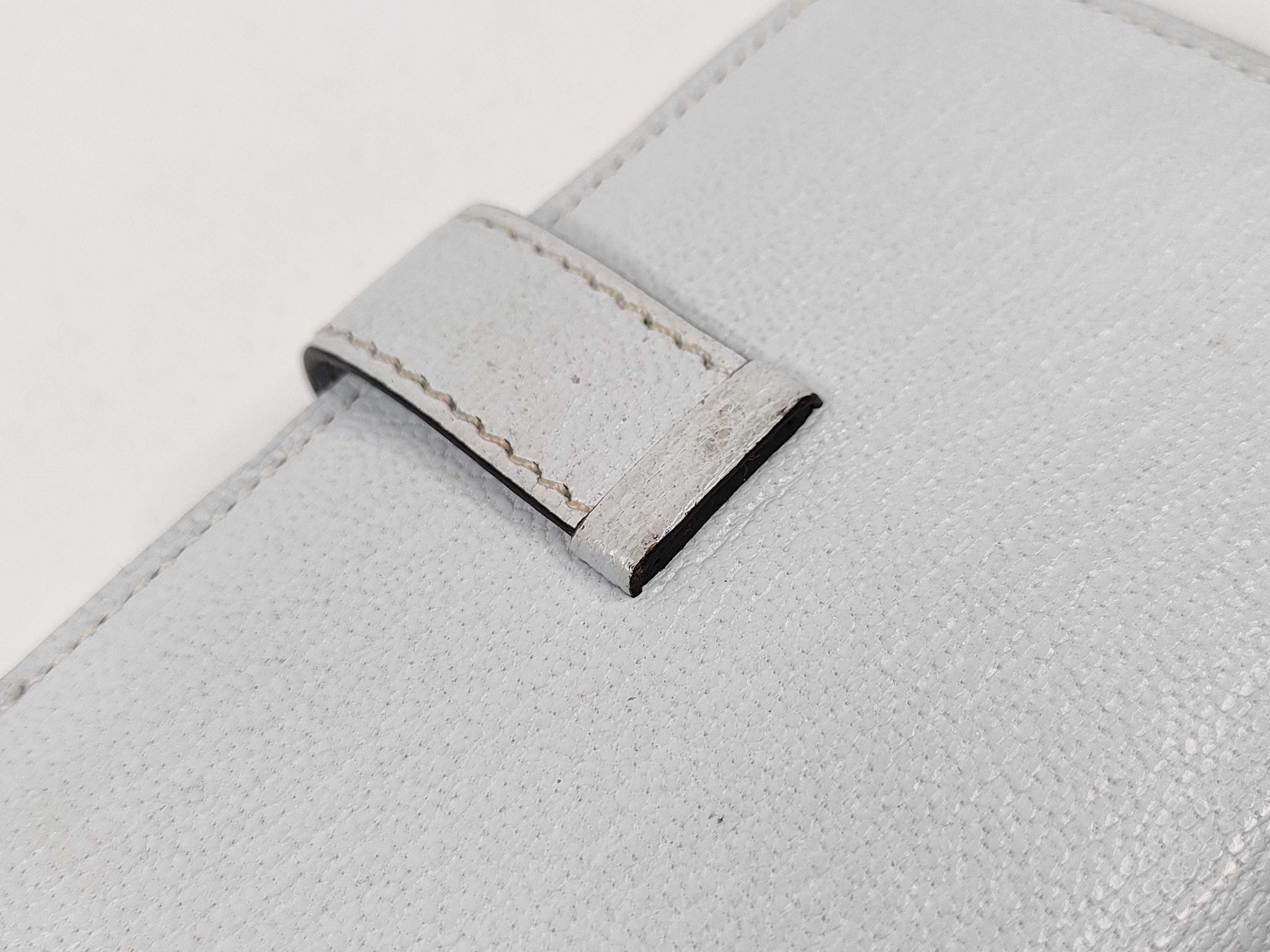 Bearn Mini Chevre Mysore Blue Brume Compact Wallet (U stamp) — view 15