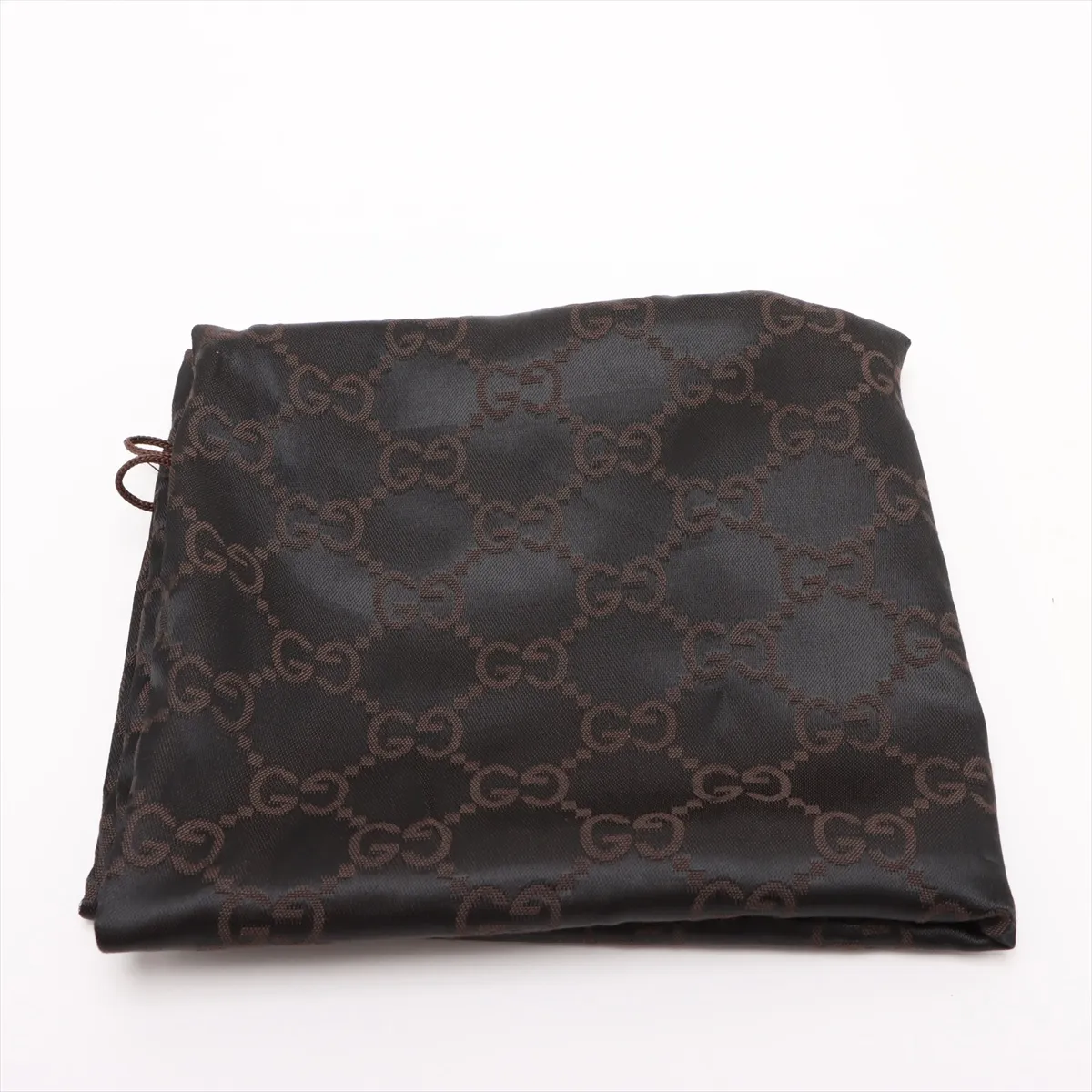 GG Canvas Jackie Canvas x Leather Shoulder Bag Beige x Brown — view 15