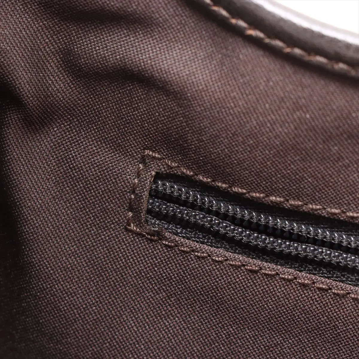 GG Canvas Jackie Canvas x Leather Shoulder Bag Beige x Brown — view 10