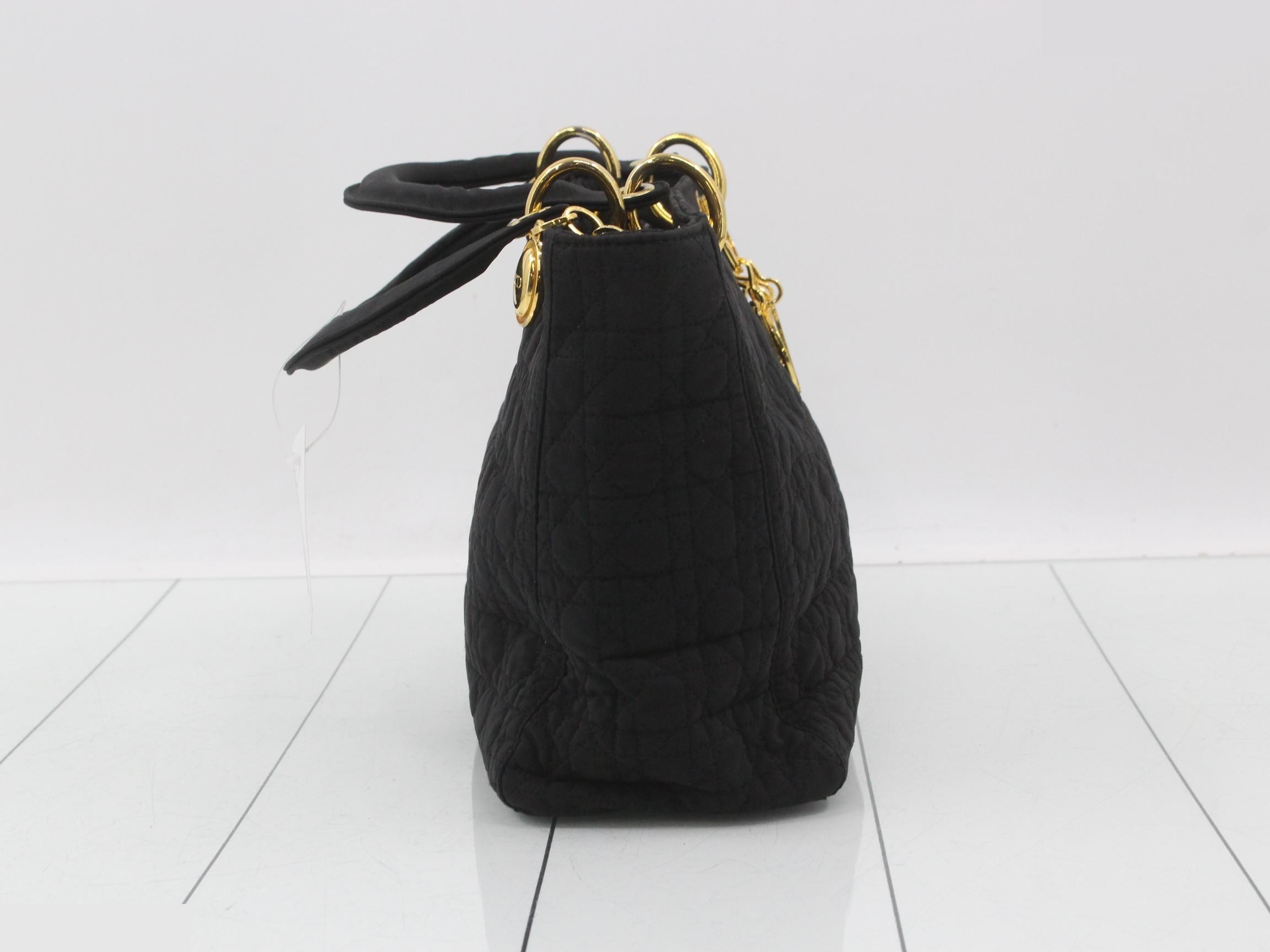 Lady Dior Nylon Cannage — view 4