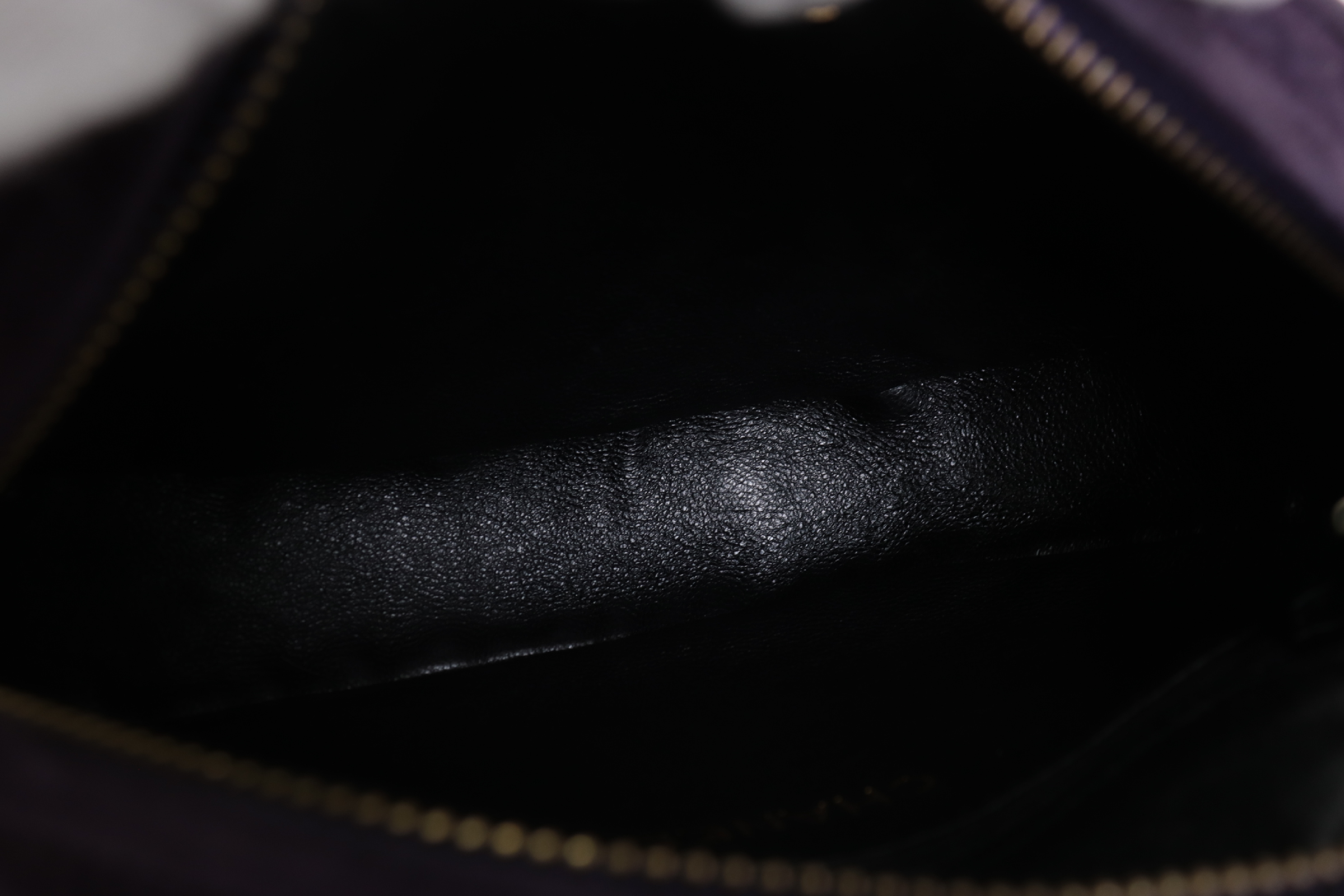 Suede Fringe Chain Shoulder Bag, Purple, Series 1 — view 9