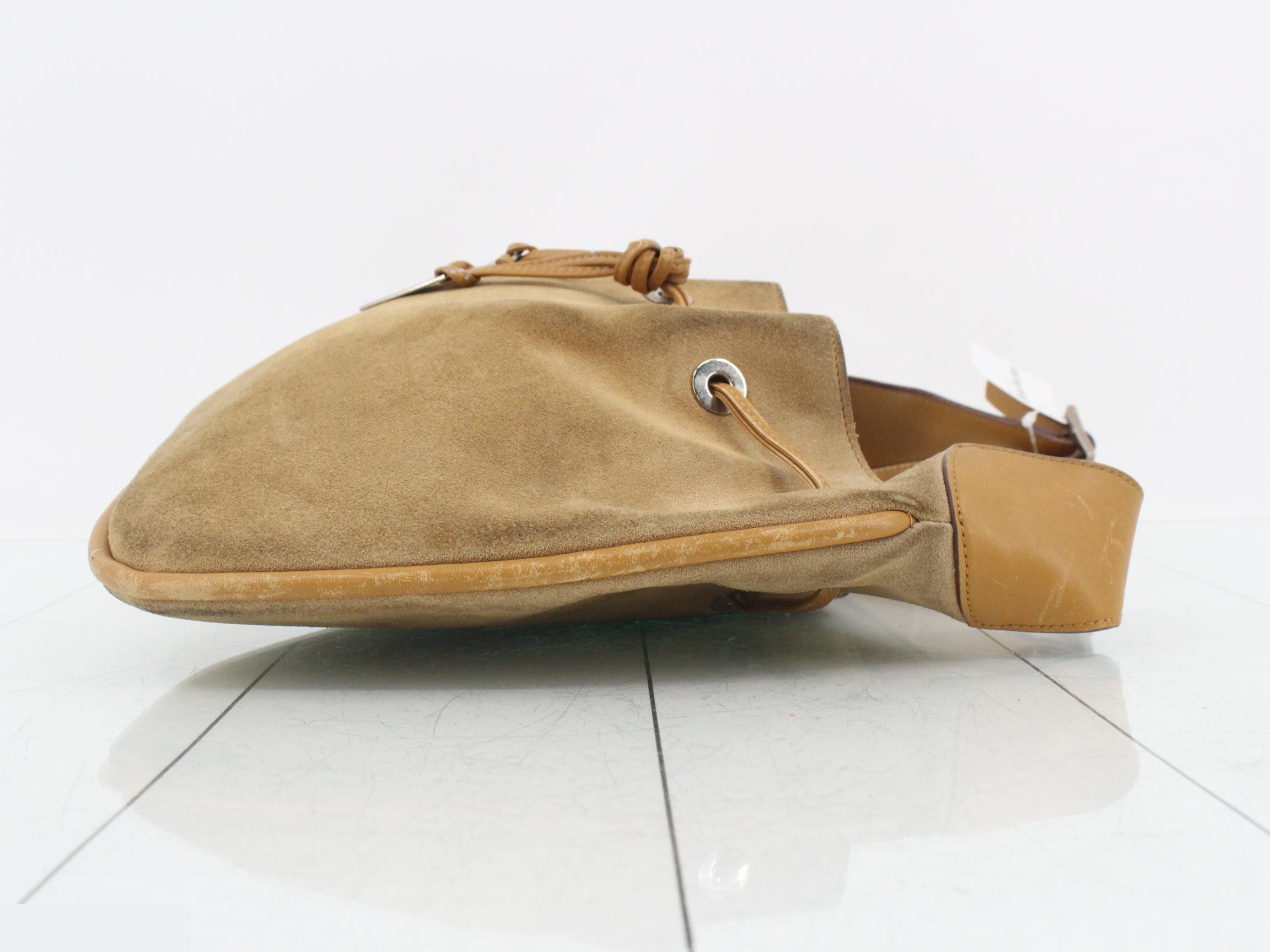 Suede shoulder bag — view 3