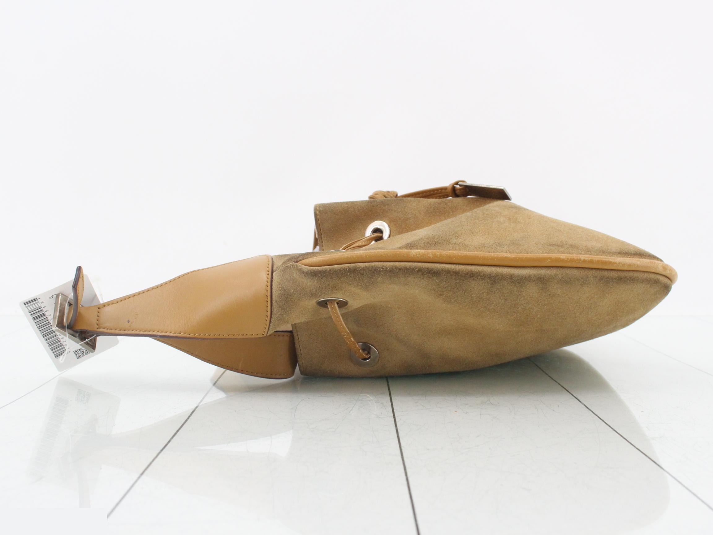 Suede shoulder bag — view 4