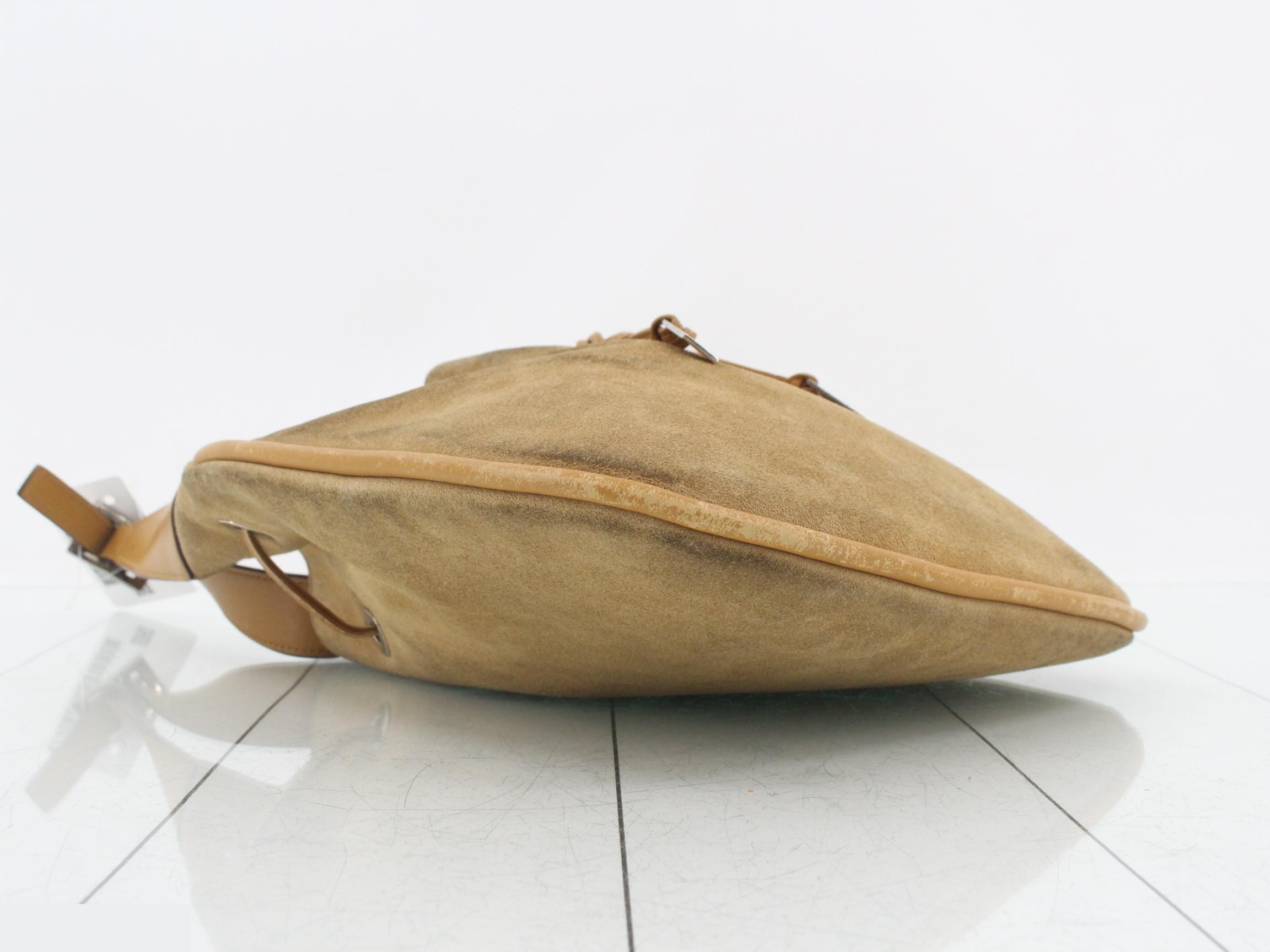 Suede shoulder bag — view 5