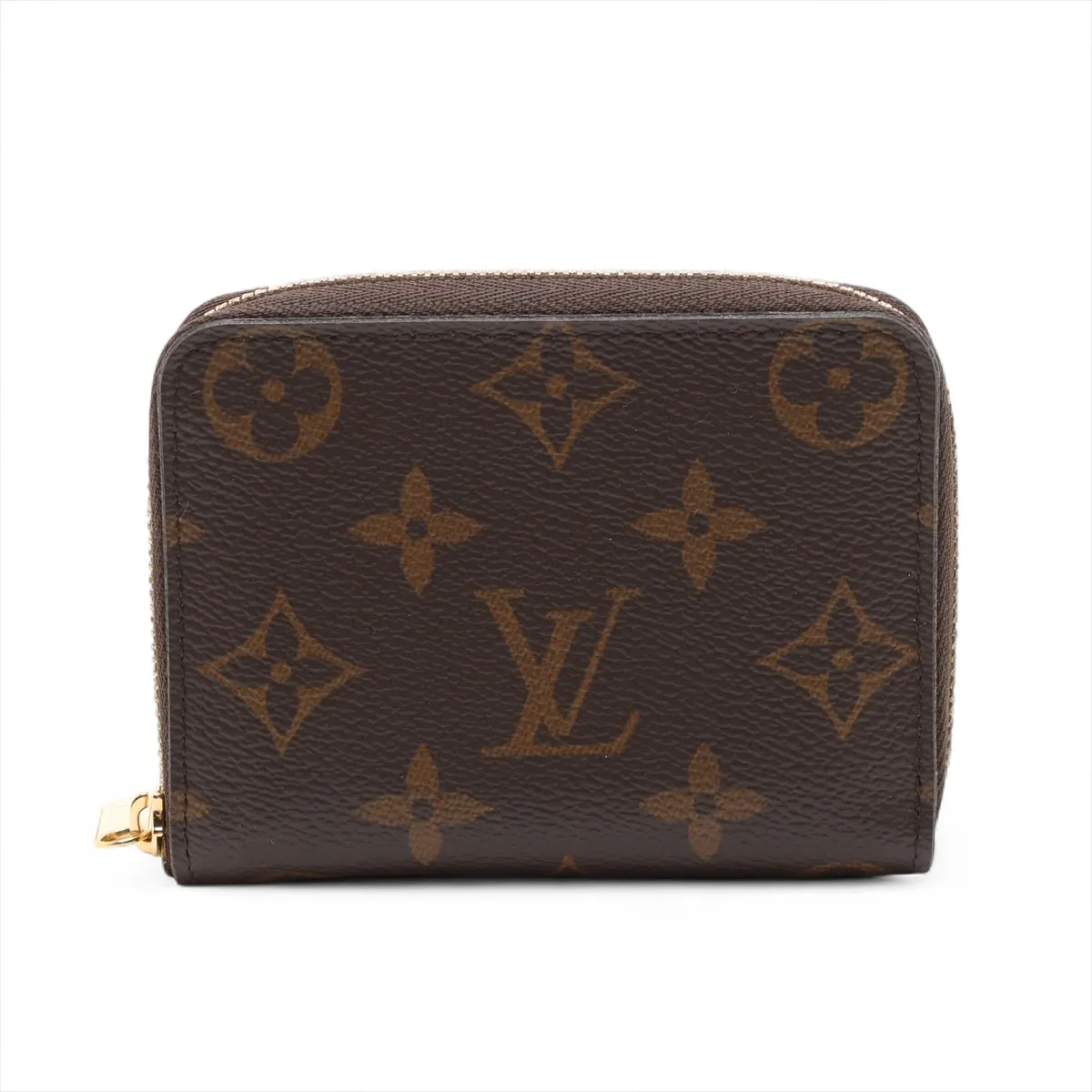 Monogram Zippy Coin Purse M60067 Brown Coin Purse RFID detected