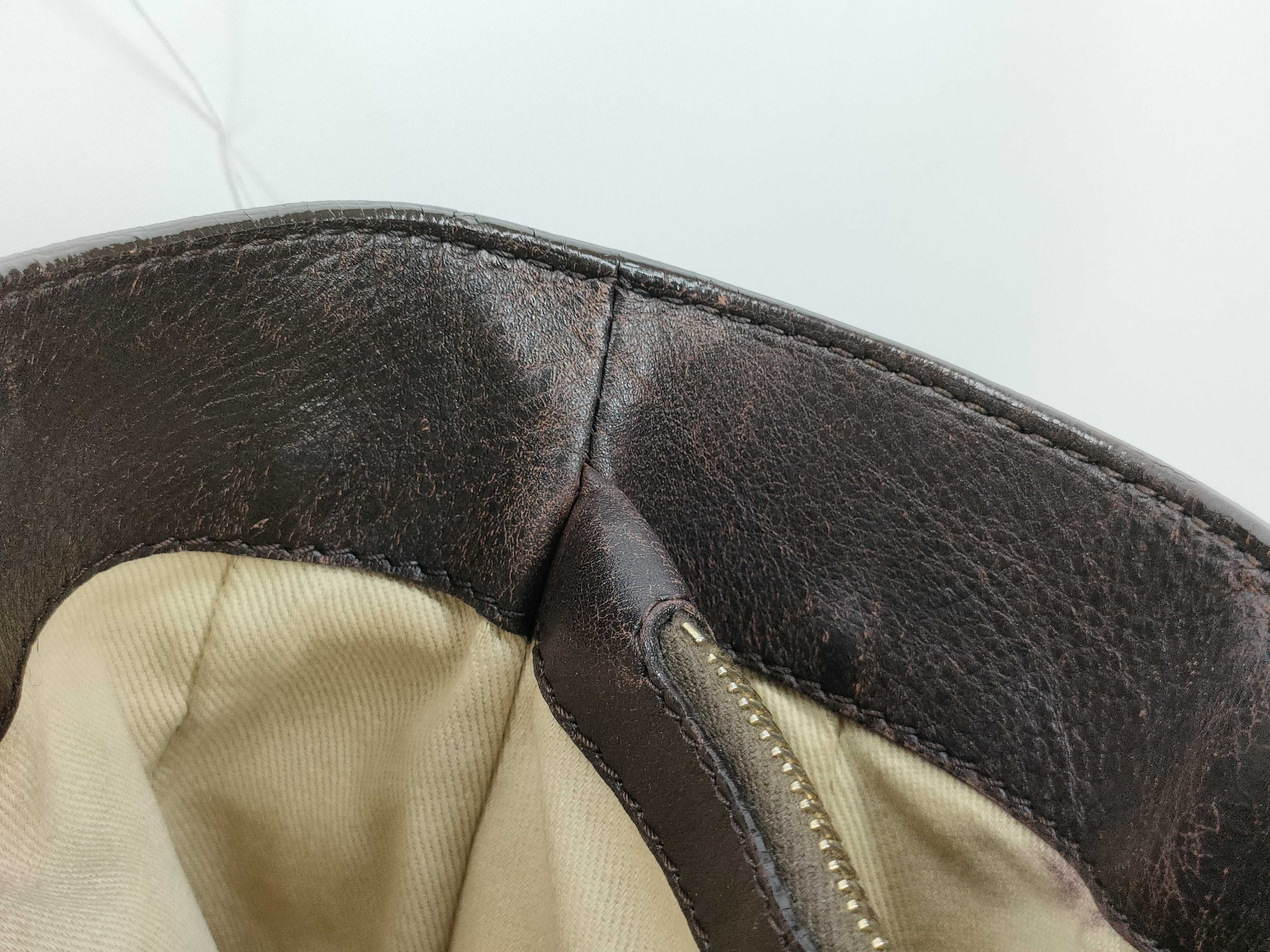 Boogie Bag Handbag Leather Brown Triomphe Handbag — view 11