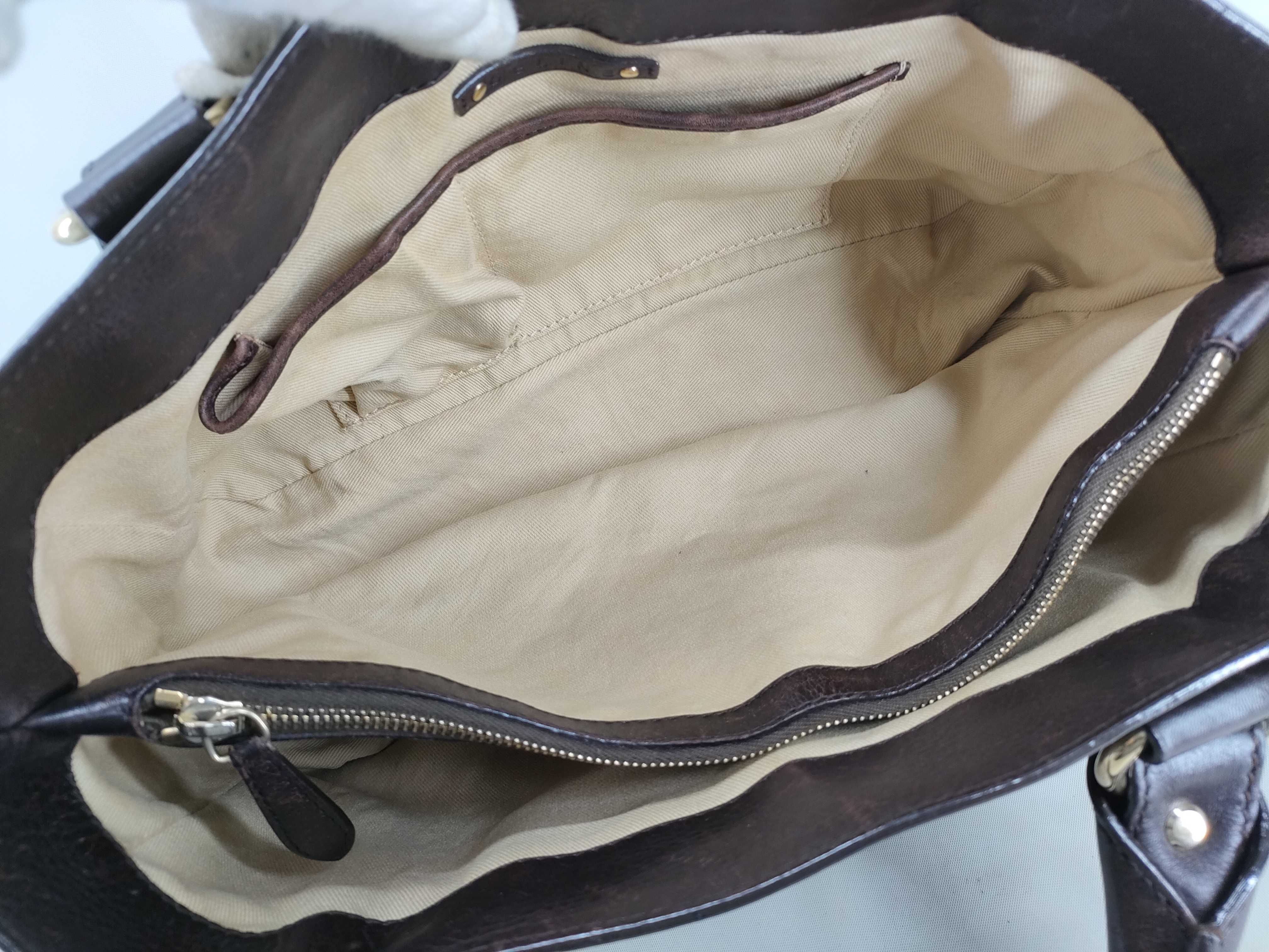 Boogie Bag Handbag Leather Brown Triomphe Handbag — view 8