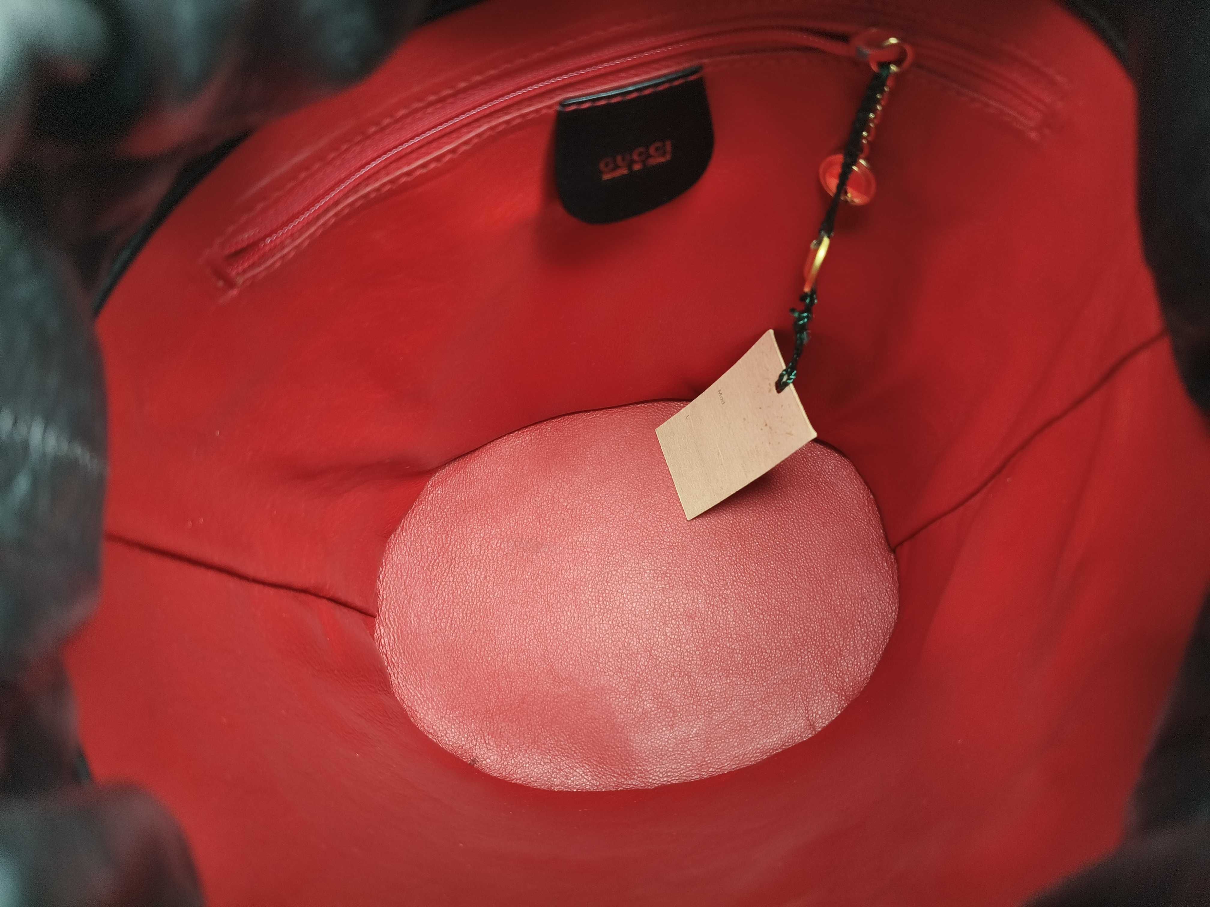 Horsebit Bucket Shoulder Bag — view 9