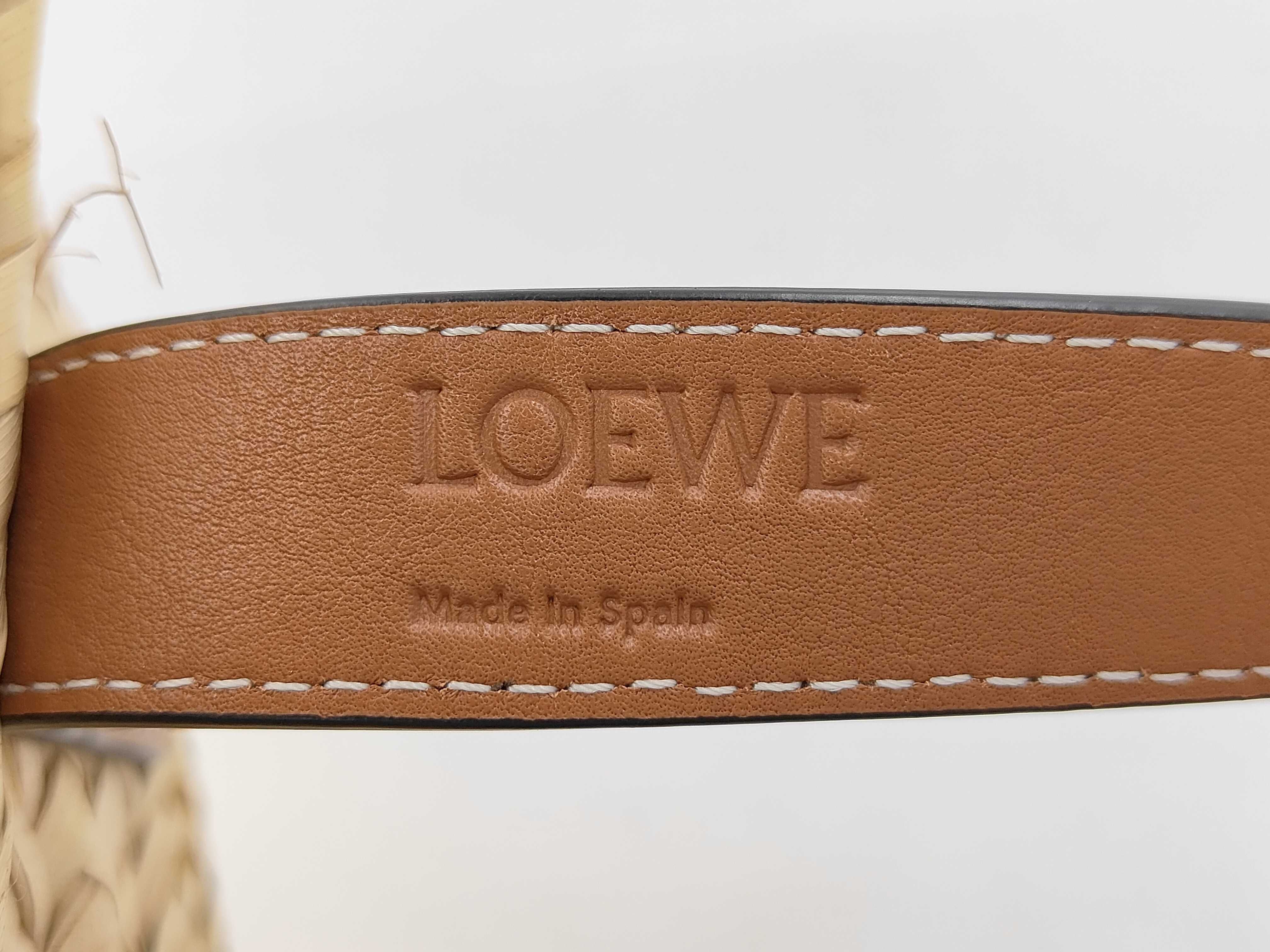 Raffia Anagram Tote Bag — view 9