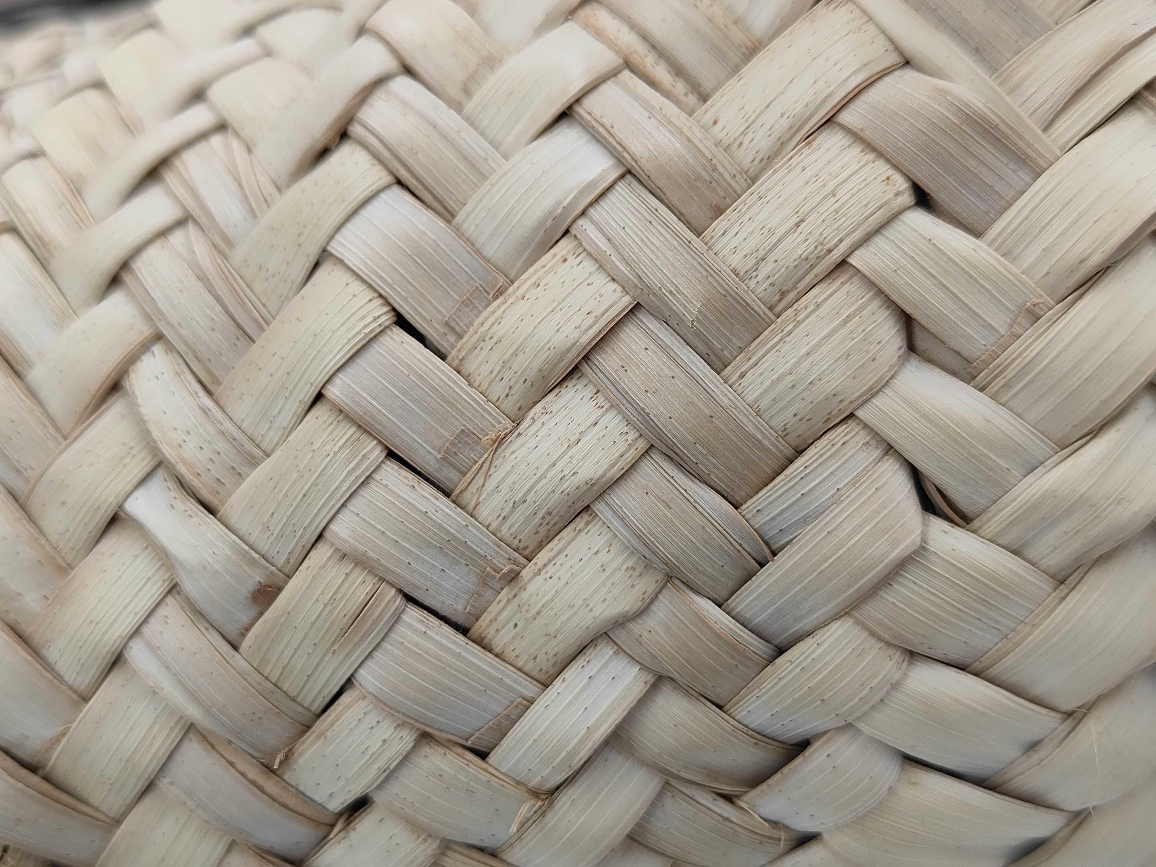Raffia Anagram Tote Bag — view 10