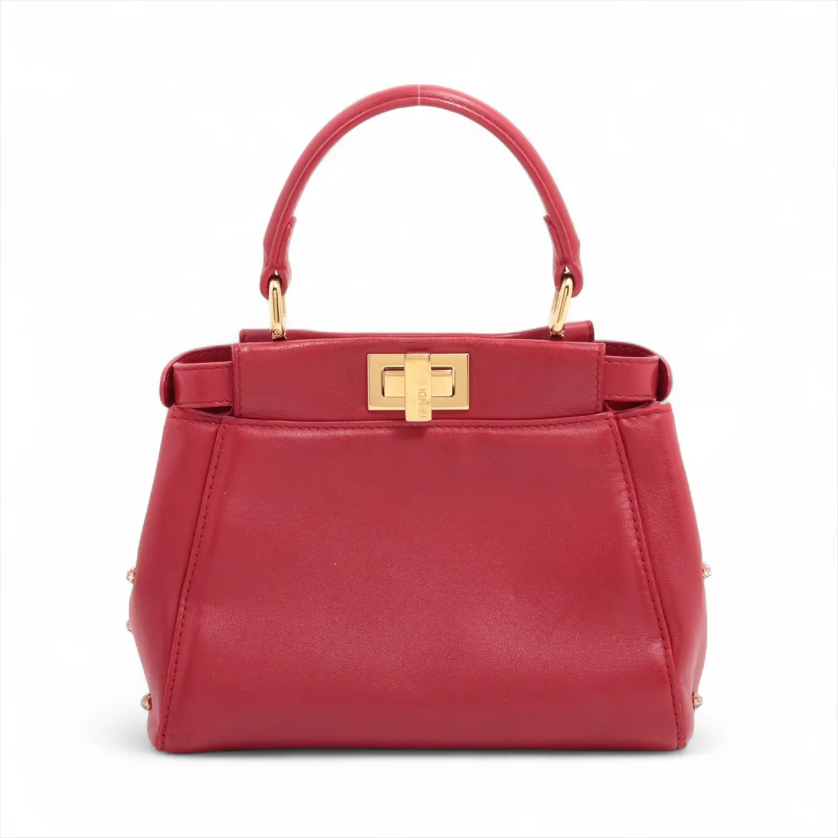 Peekaboo XS Leather 2WAY Handbag Black 8BN309 — view 2