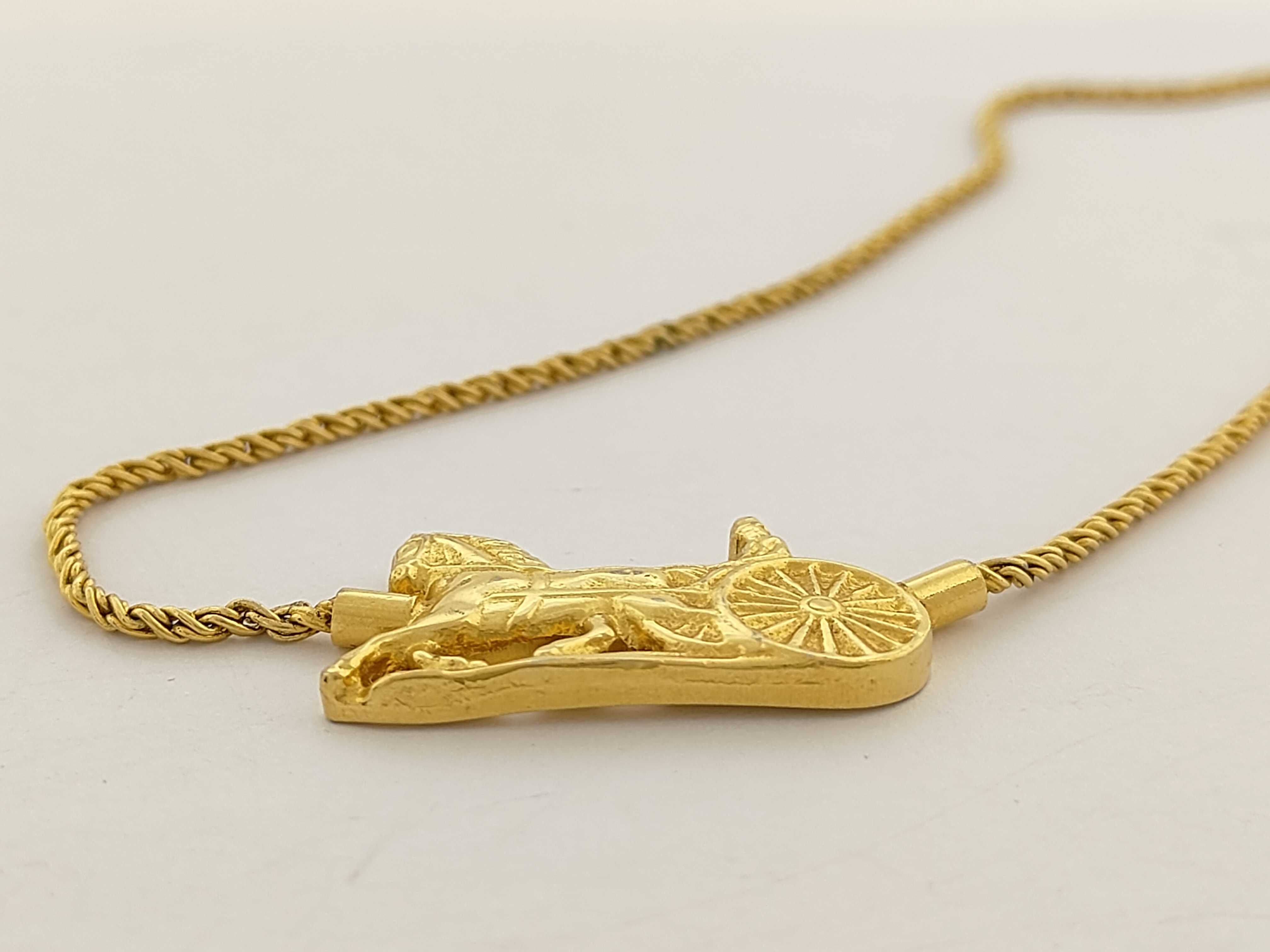 Carriage Gold Necklace 12.2g — view 4