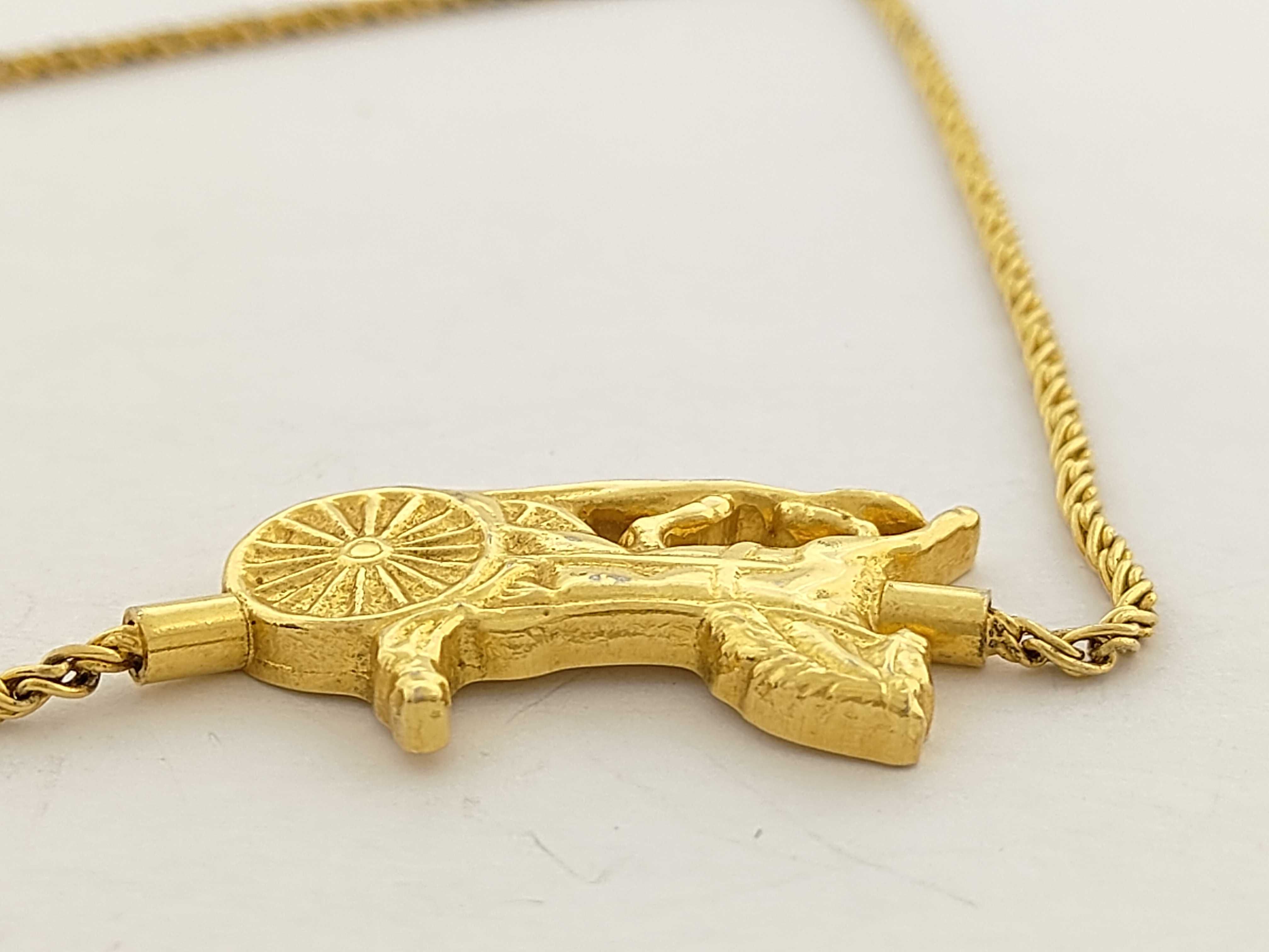 Carriage Gold Necklace 12.2g — view 5