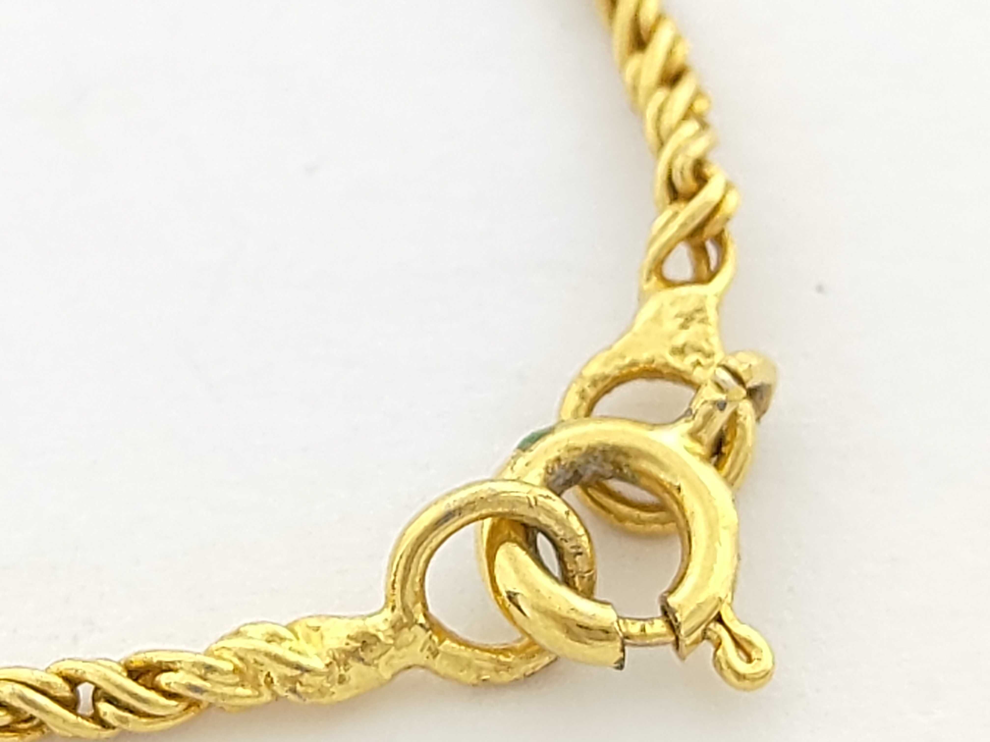 Carriage Gold Necklace 12.2g — view 8