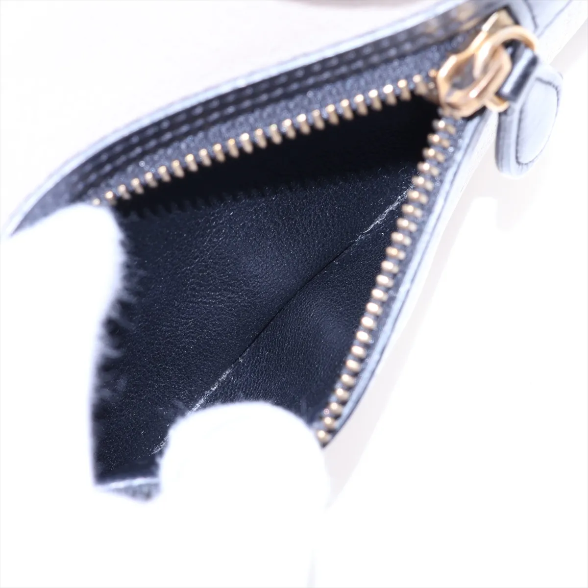 Luggage Micro Shopper Leather x Suede Handbag, Black x Yellow — view 9