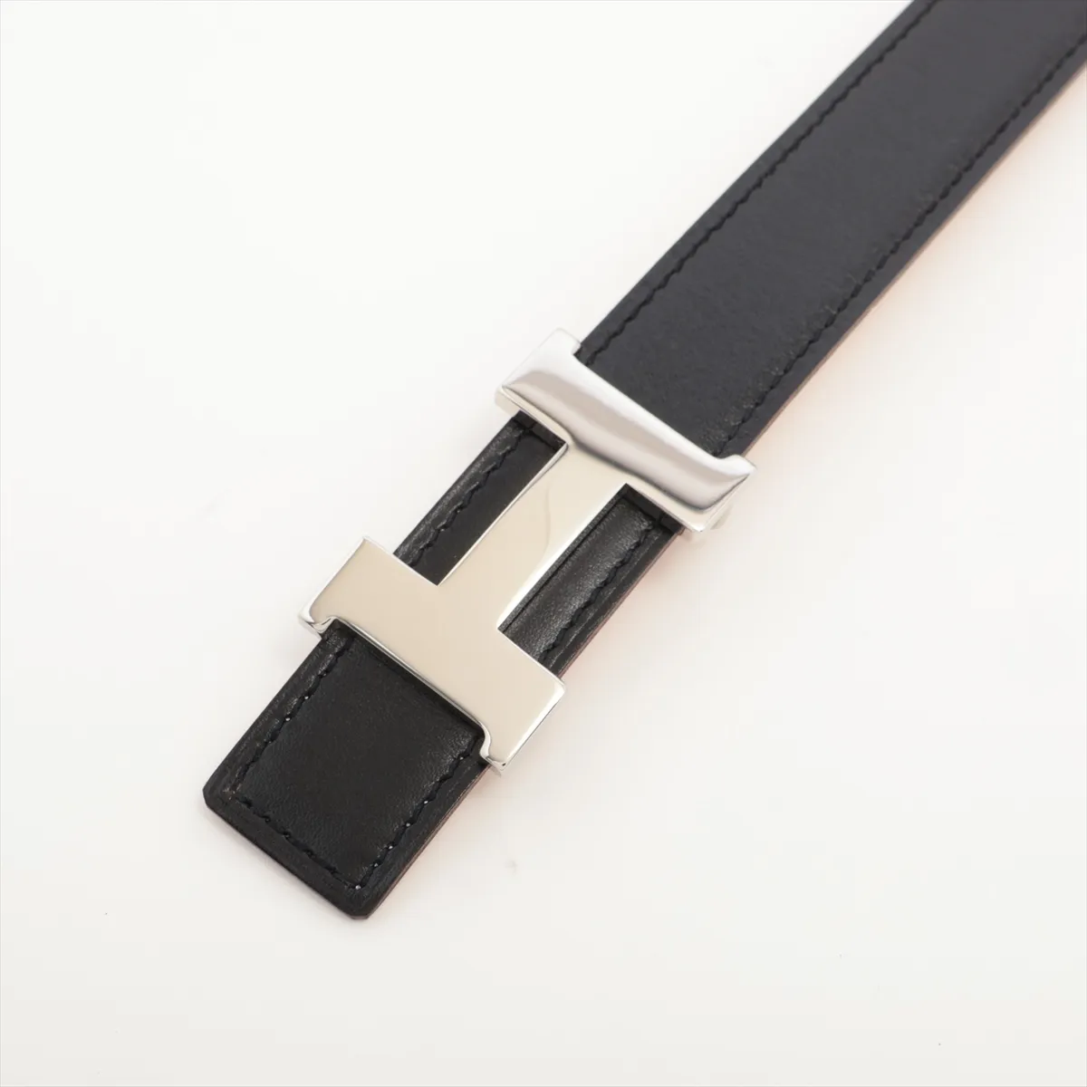 Mini Constance H Belt G: 2003 Belt 75 GP x Leather Black x Brown — view 2