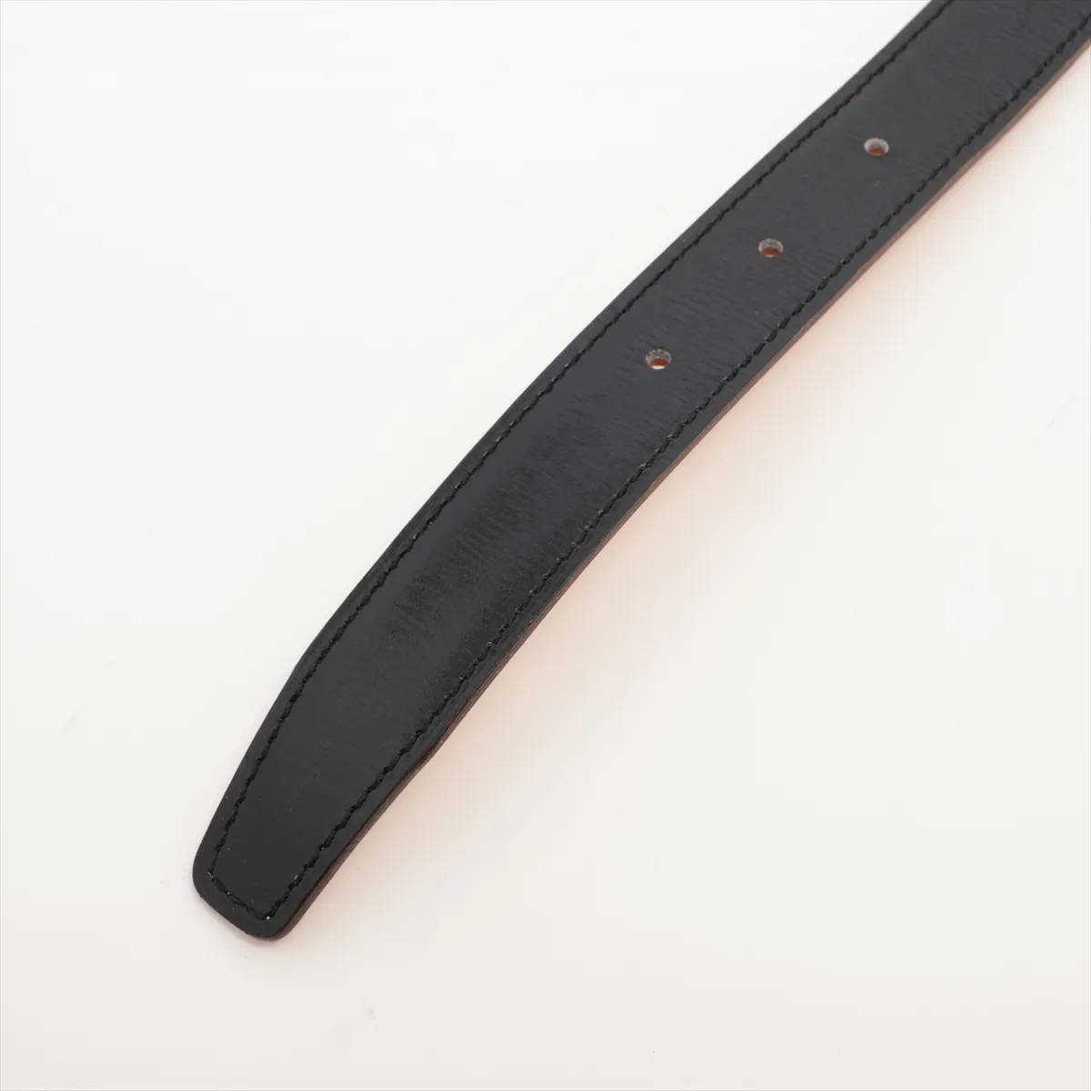 Mini Constance H Belt G: 2003 Belt 75 GP x Leather Black x Brown — view 3